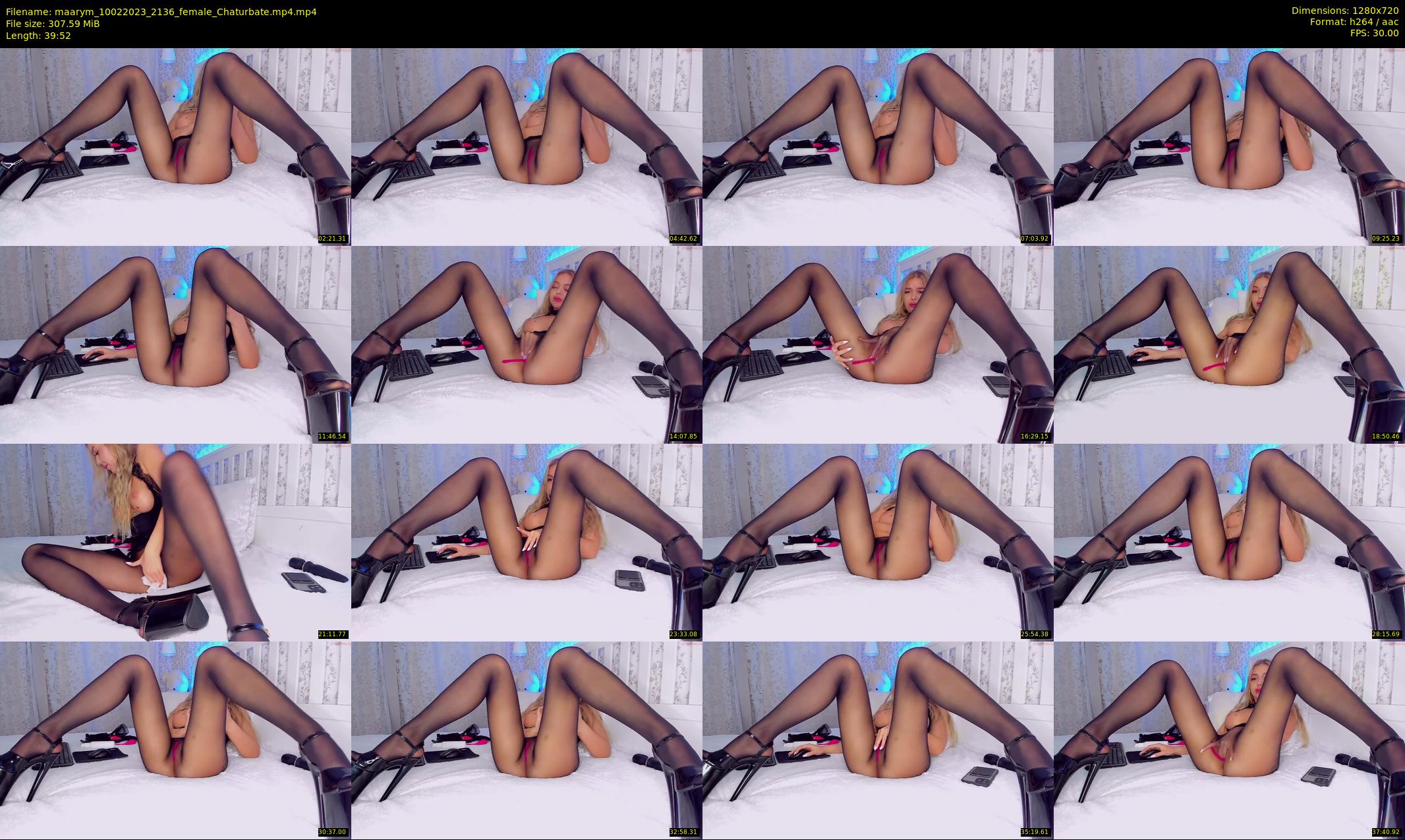 maarym — 40 minute Chaturbate couple cam show recording, 720p, Feb 10, 2023
