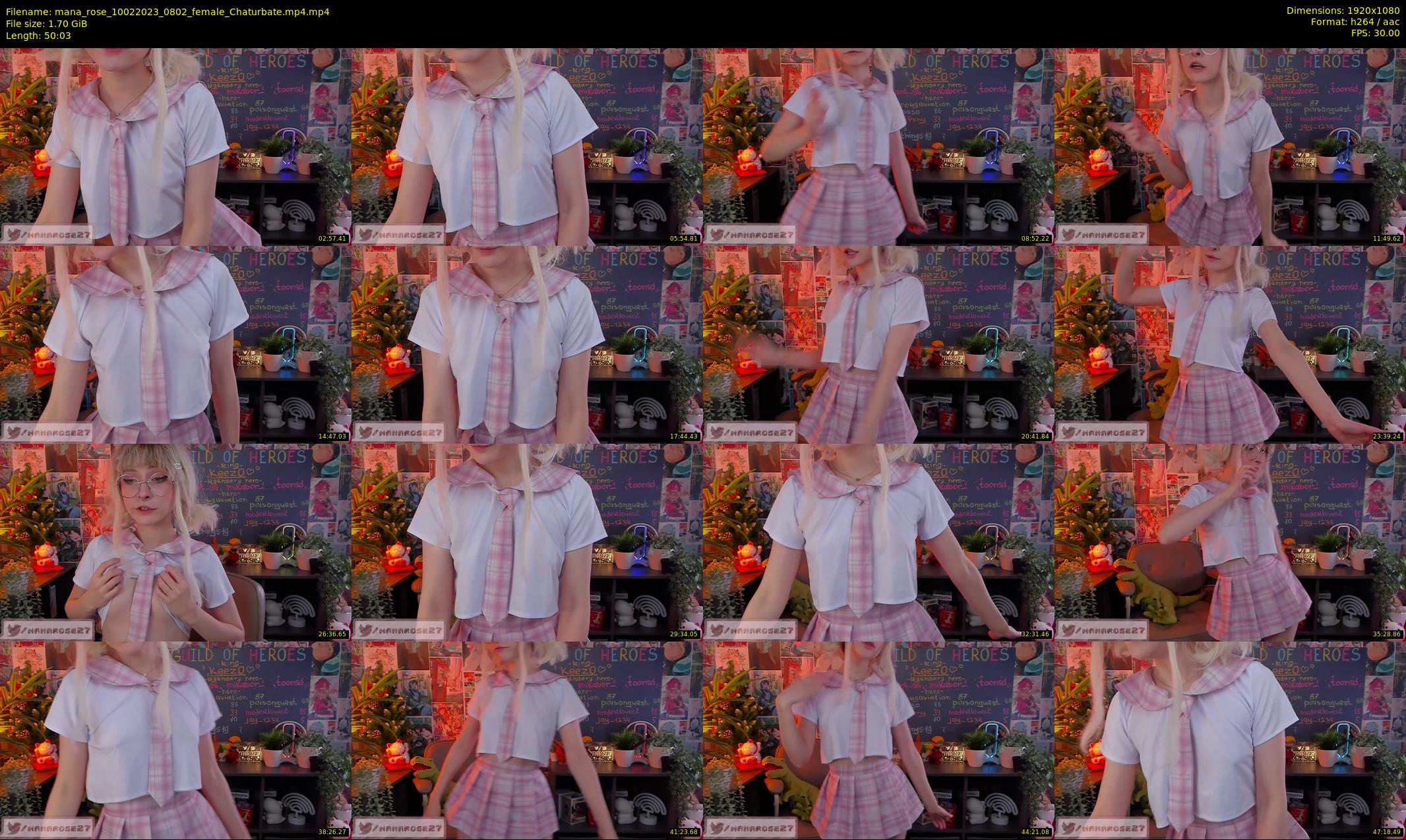 mana_rose — 51 minute Chaturbate female cam show recording, 1080p, Feb 10, 2023