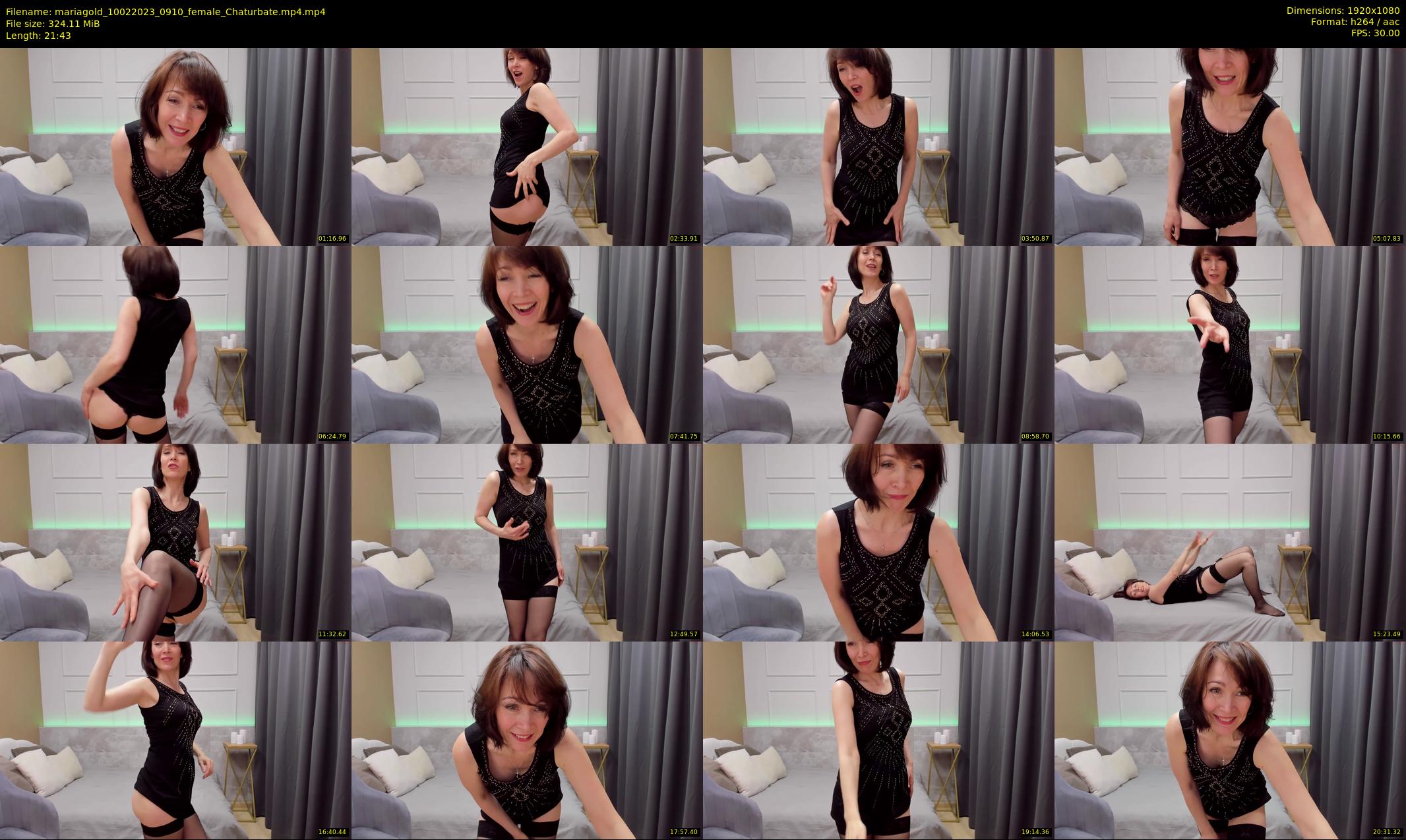 mariagold — 22 minute Chaturbate female cam show recording, 1080p, Feb 10, 2023