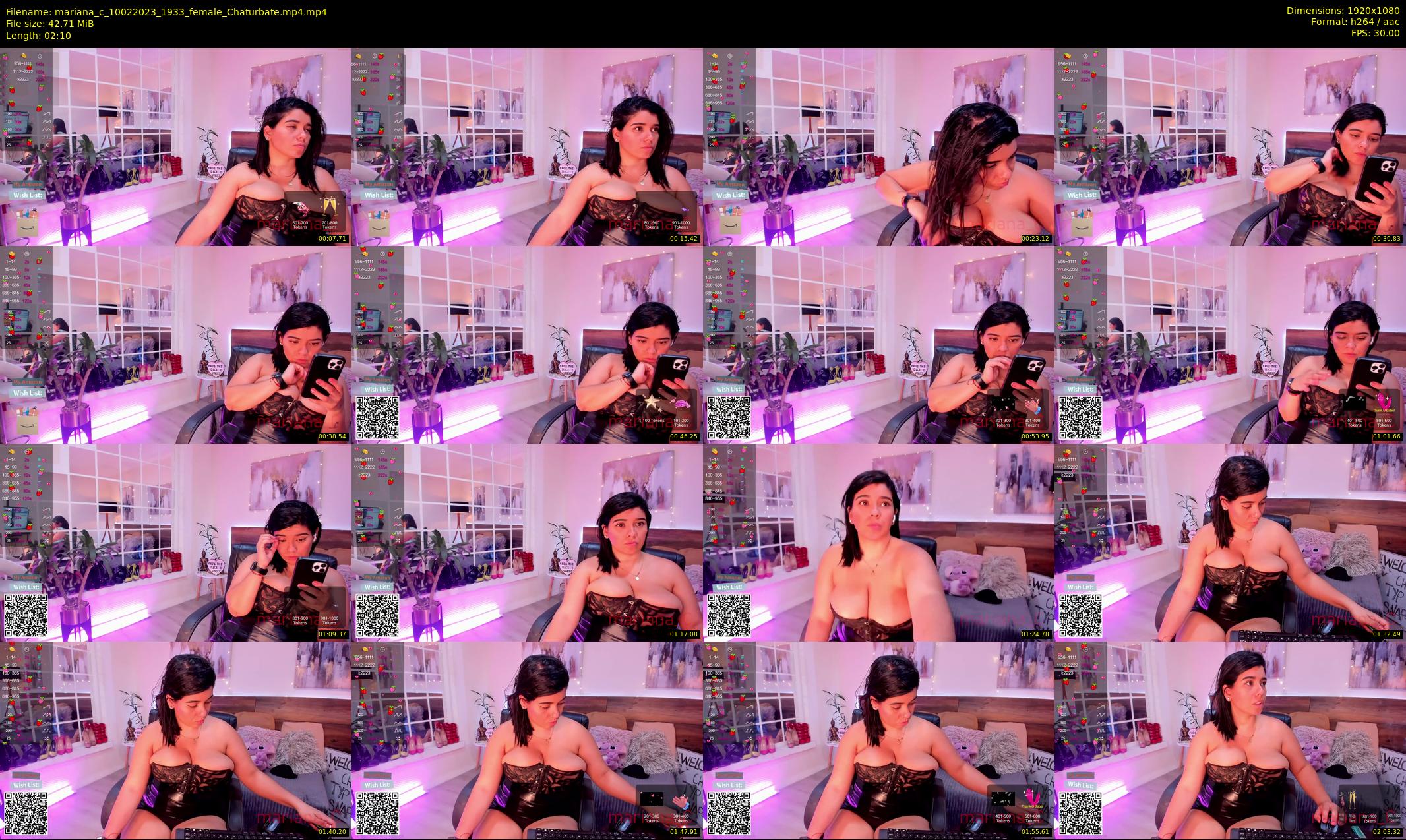 mariana_c — 3 minute Chaturbate female cam show recording, 1080p, Feb 10, 2023