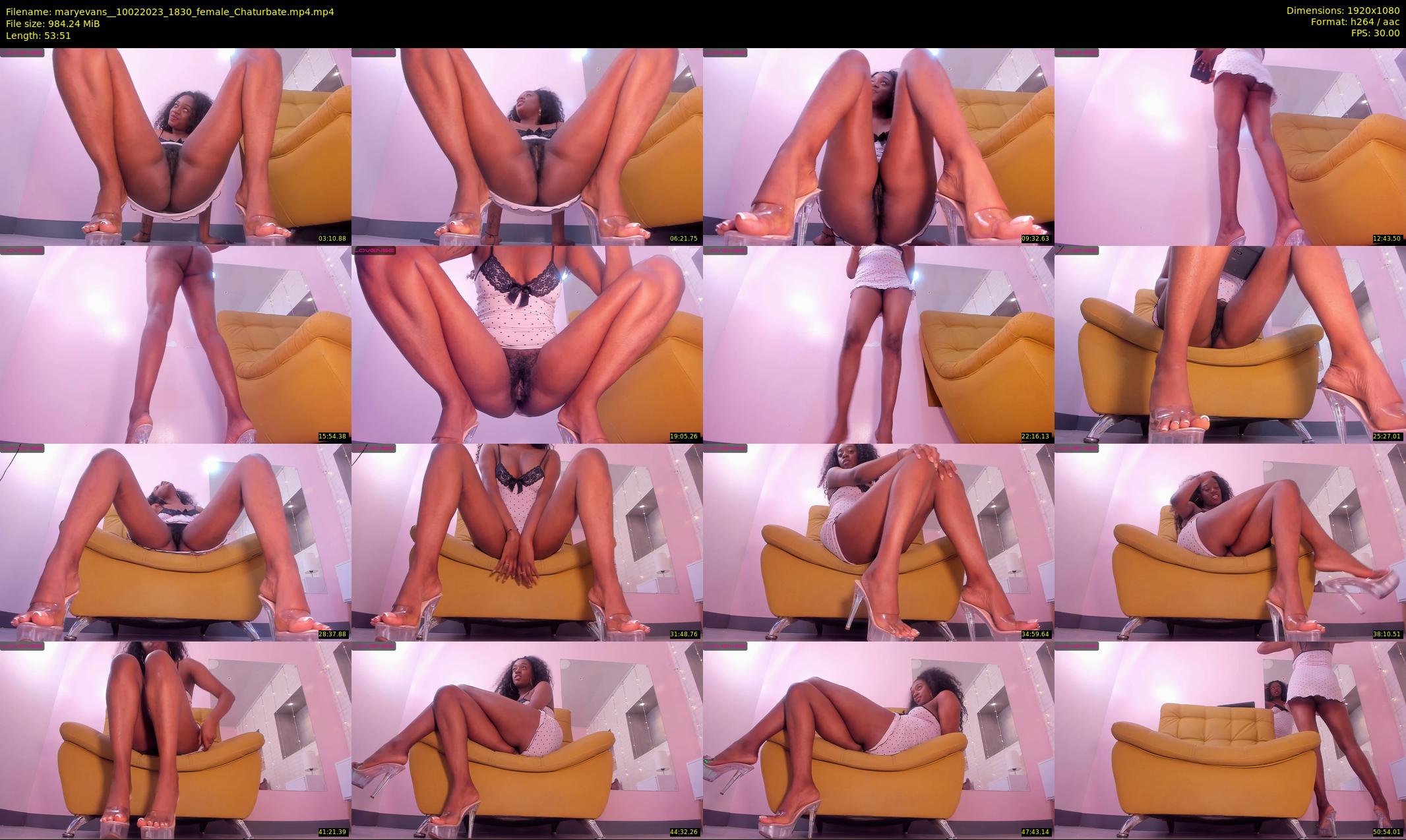 maryevans_ — 54 minute Chaturbate female cam show recording, 1080p, Feb 10, 2023