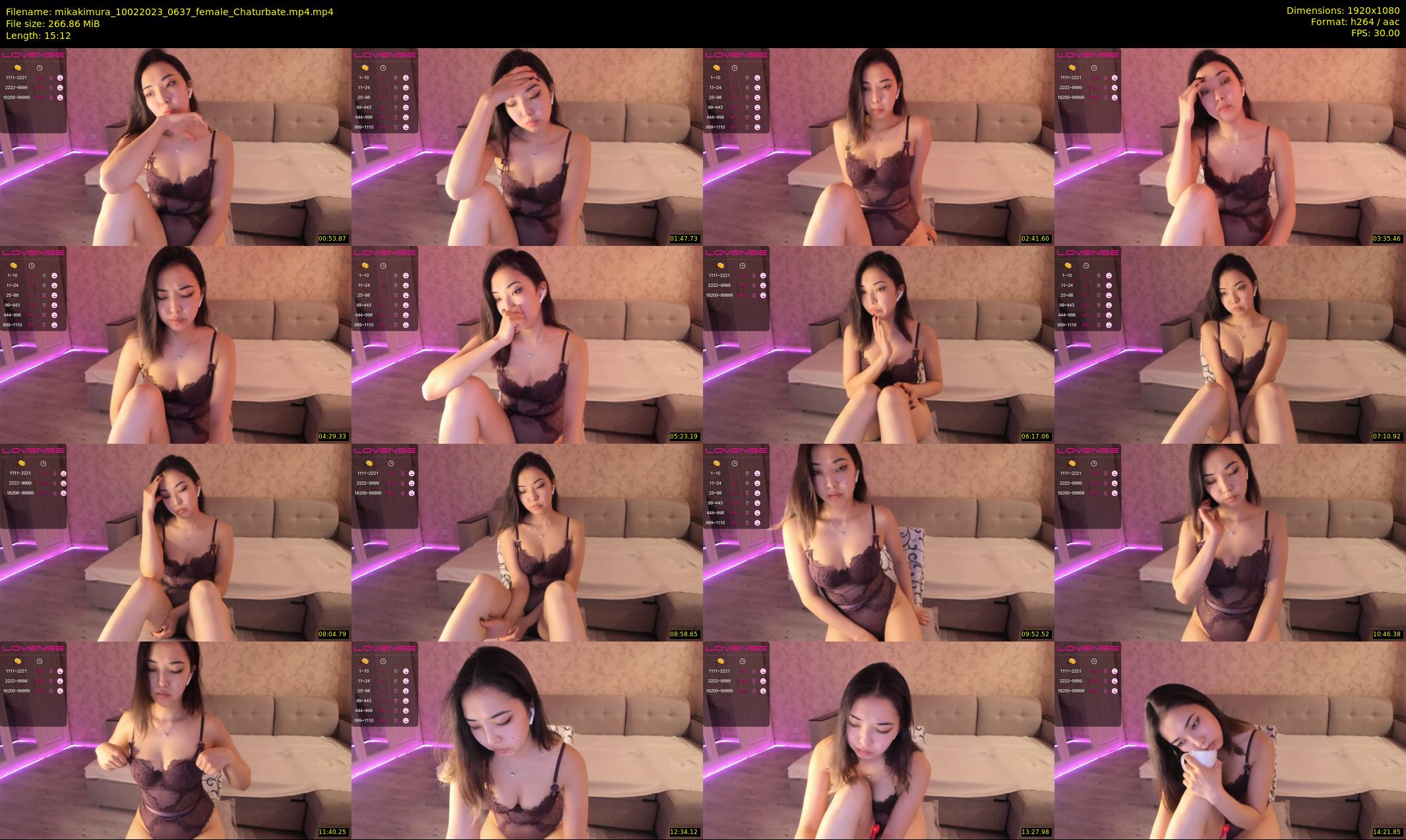 mikakimura — 16 minute Chaturbate female cam show recording, 1080p, Feb 10, 2023