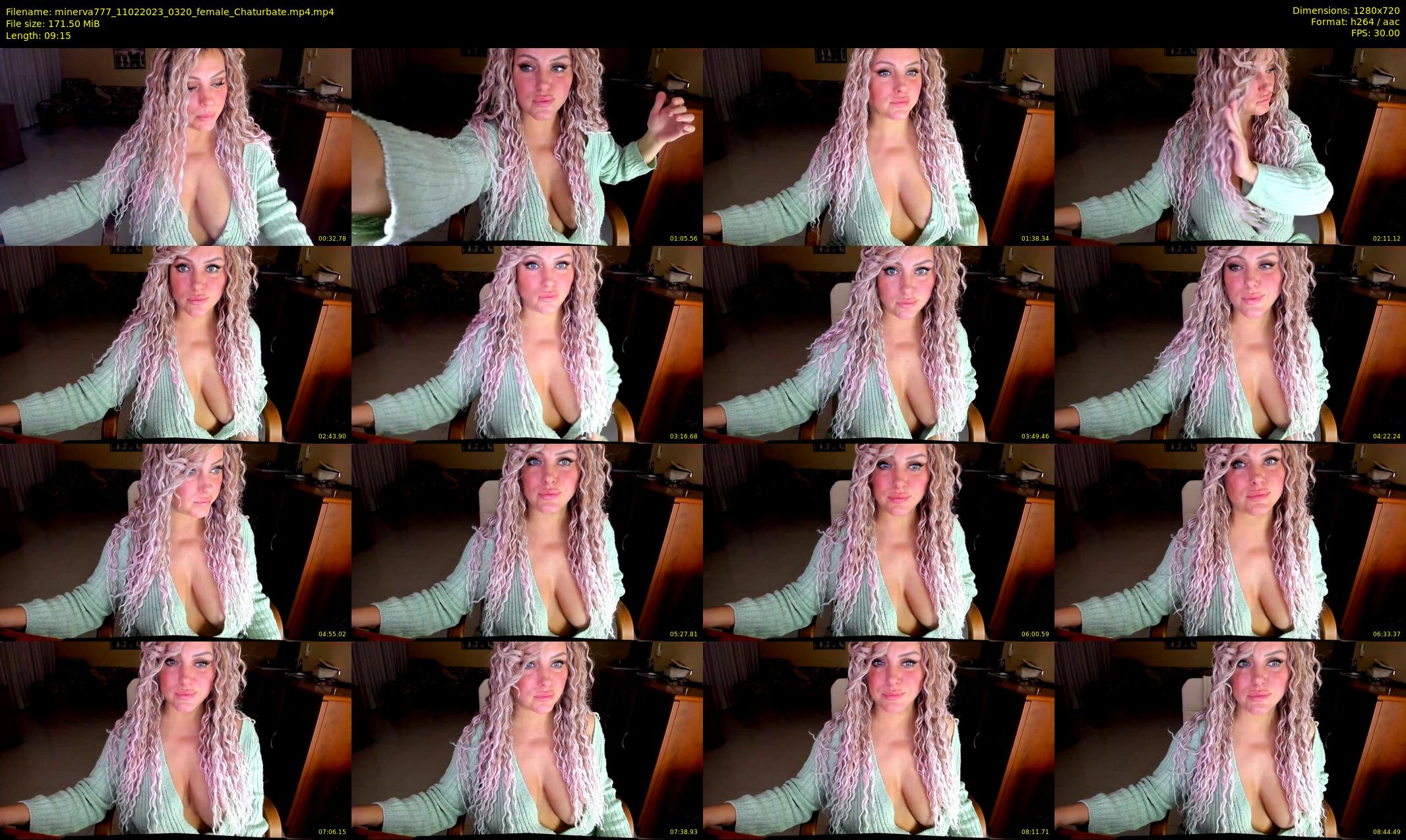 minerva777 — 10 minute Chaturbate female cam show recording, 720p, Feb 11, 2023