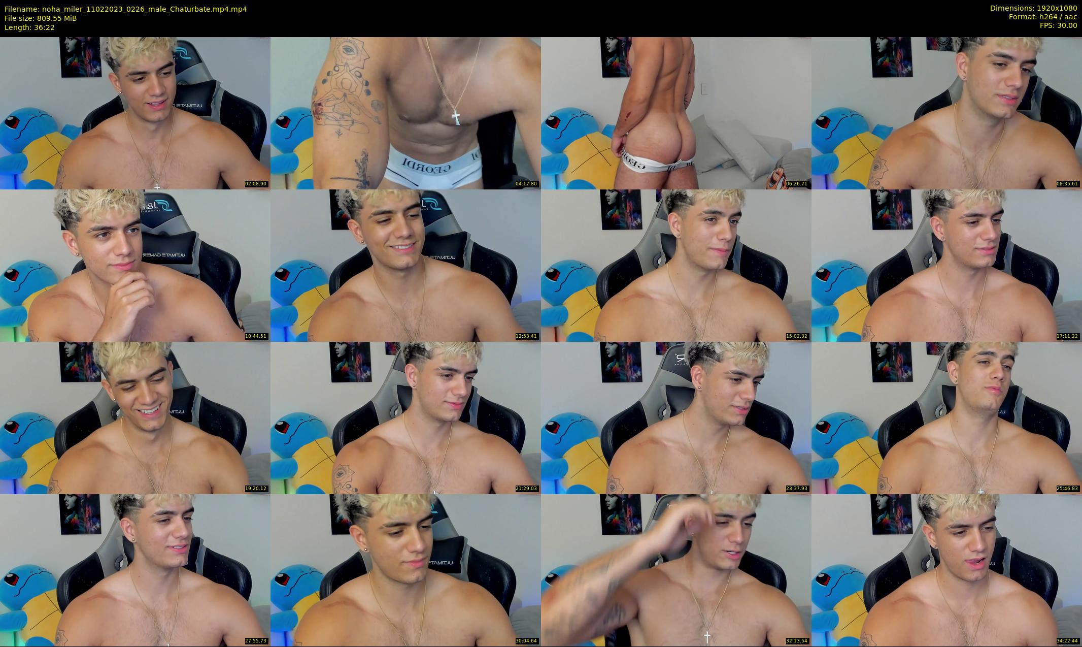 noha_miler — 37 minute Chaturbate male cam show recording, 1080p, Feb 11, 2023