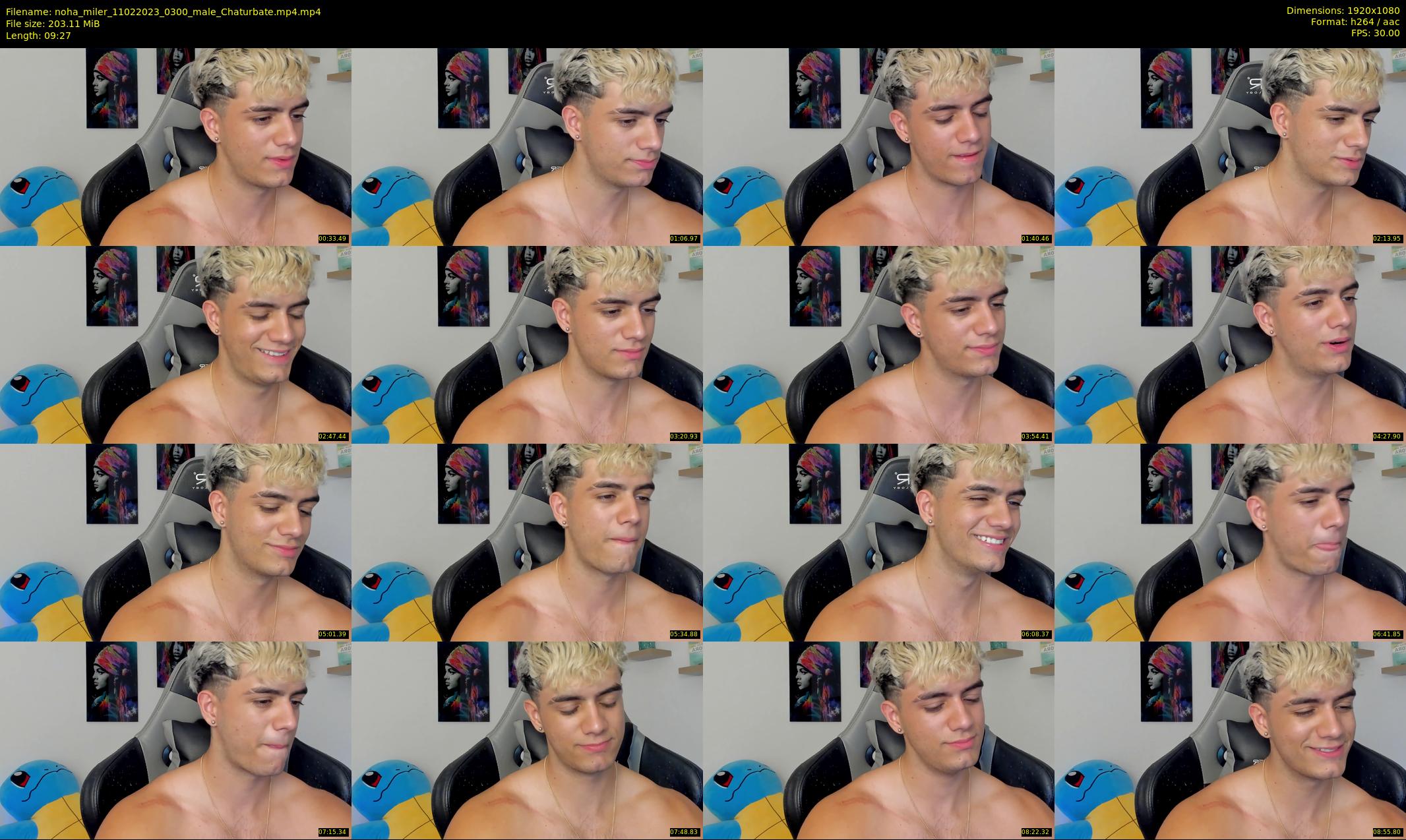 noha_miler — 10 minute Chaturbate male cam show recording, 1080p, Feb 11, 2023