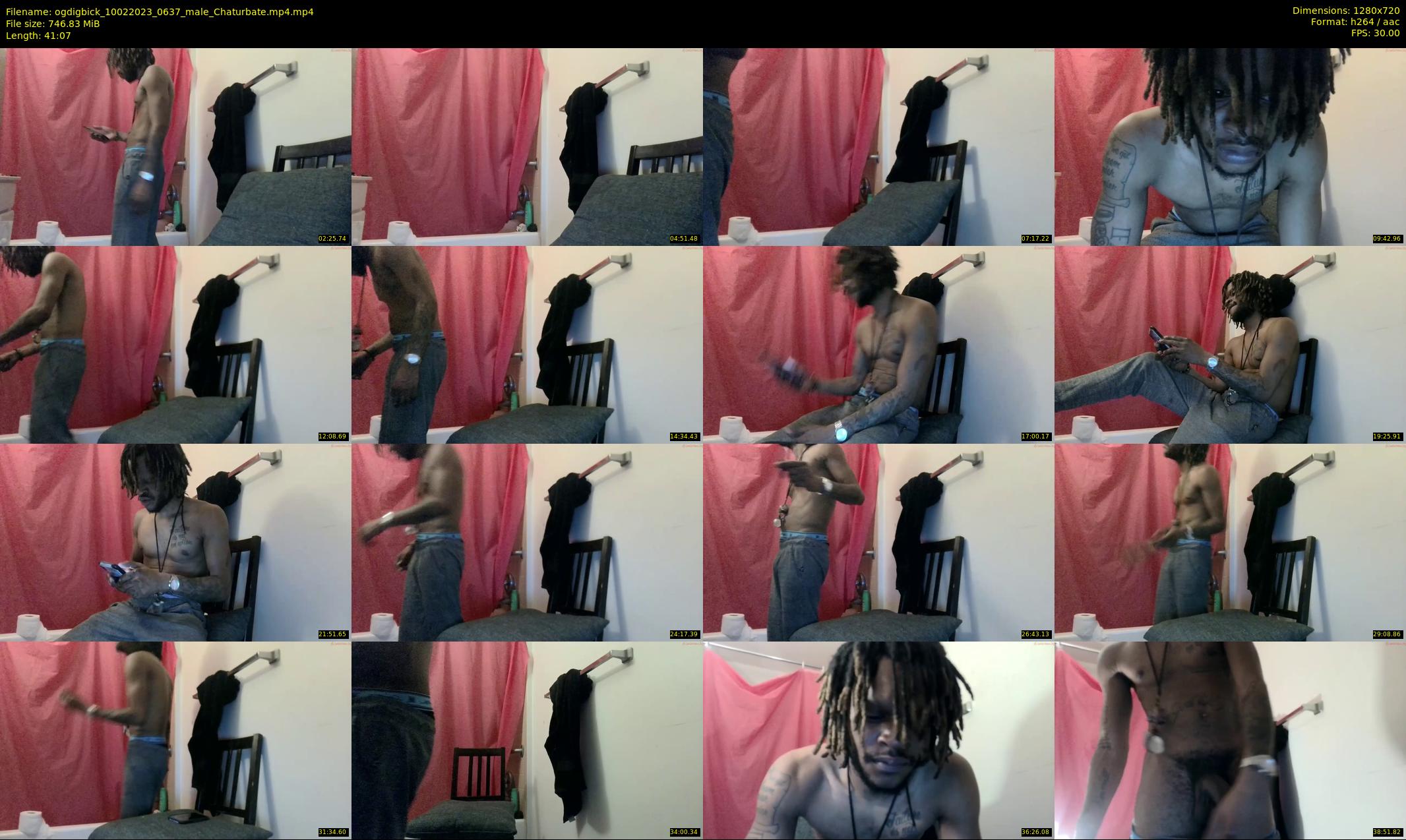 ogdigbick — 42 minute Chaturbate male cam show recording, 720p, Feb 10, 2023