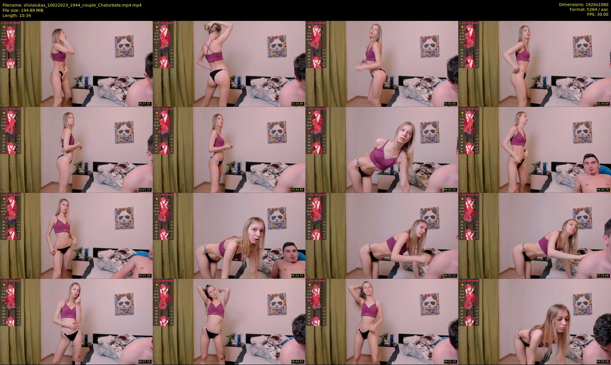olivialukas — 11 minute Chaturbate couple cam show recording, 1080p, Feb 10, 2023