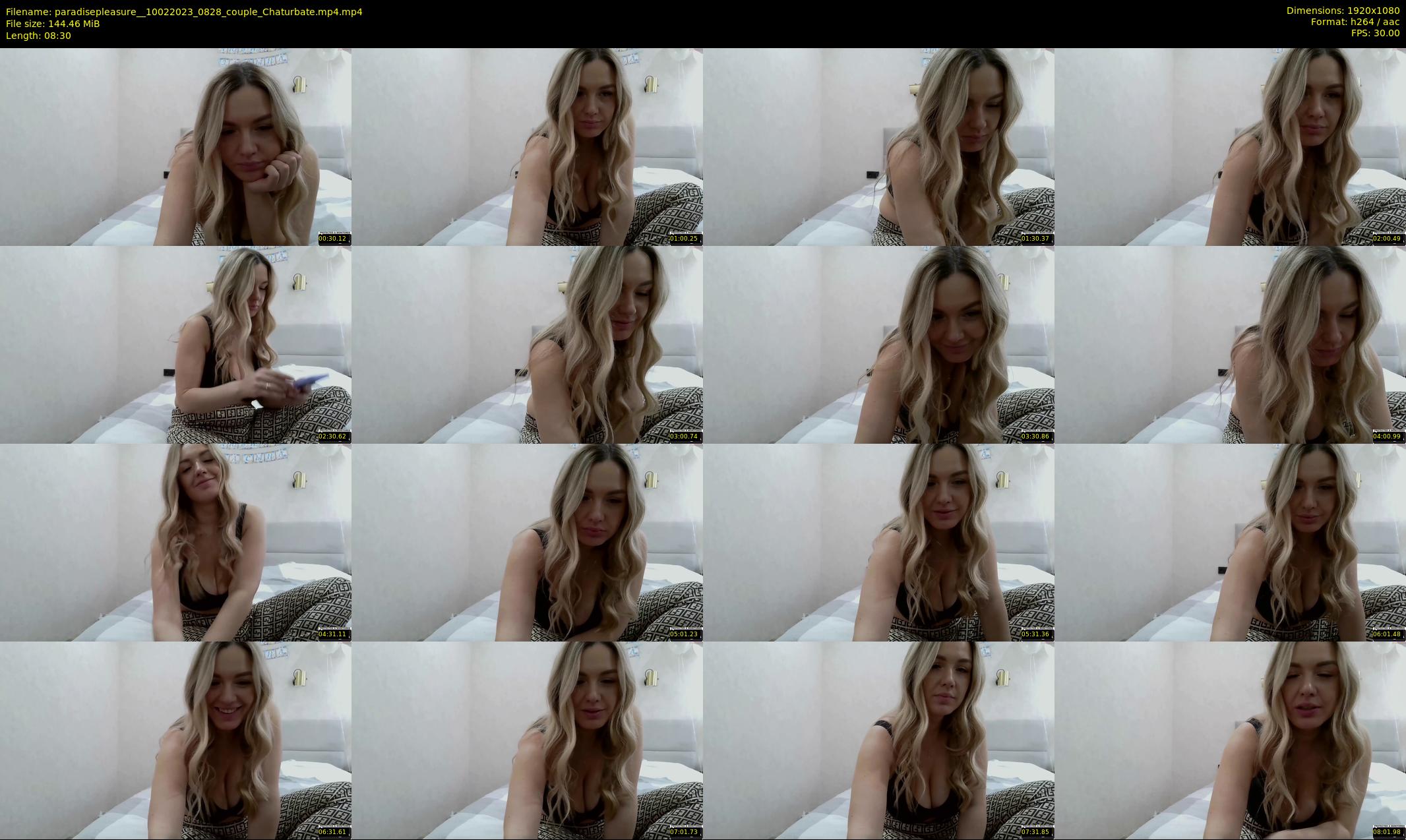 paradisepleasure_ — 9 minute Chaturbate couple cam show recording, 1080p, Feb 10, 2023