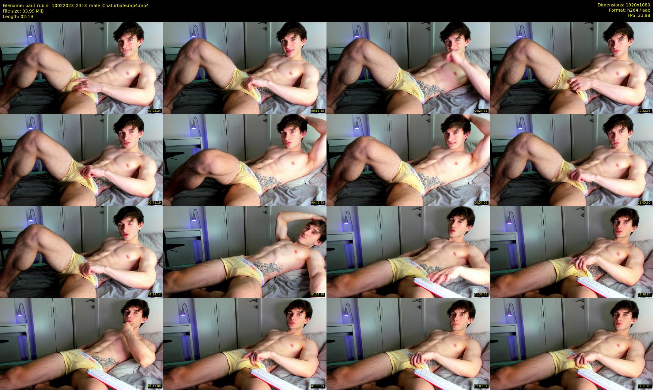 paul_rubini — 3 minute Chaturbate male cam show recording, 1080p, Feb 10, 2023