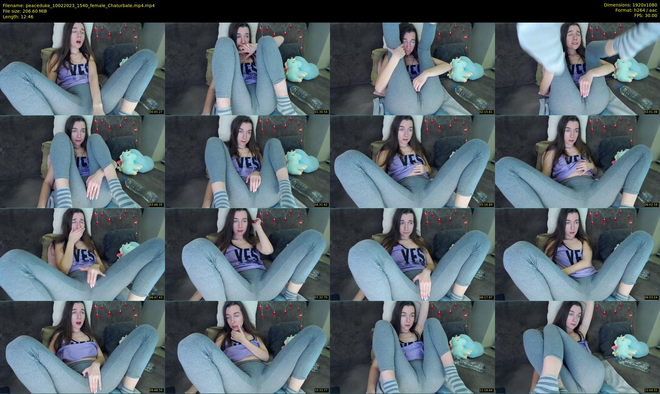 peaceduke — 13 minute Chaturbate female cam show recording, 1080p, Feb 10, 2023
