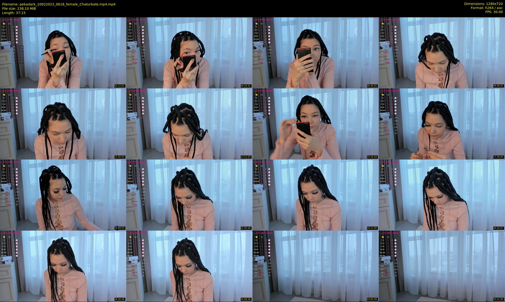 pekadark — 38 minute Chaturbate female cam show recording, 720p, Feb 10, 2023
