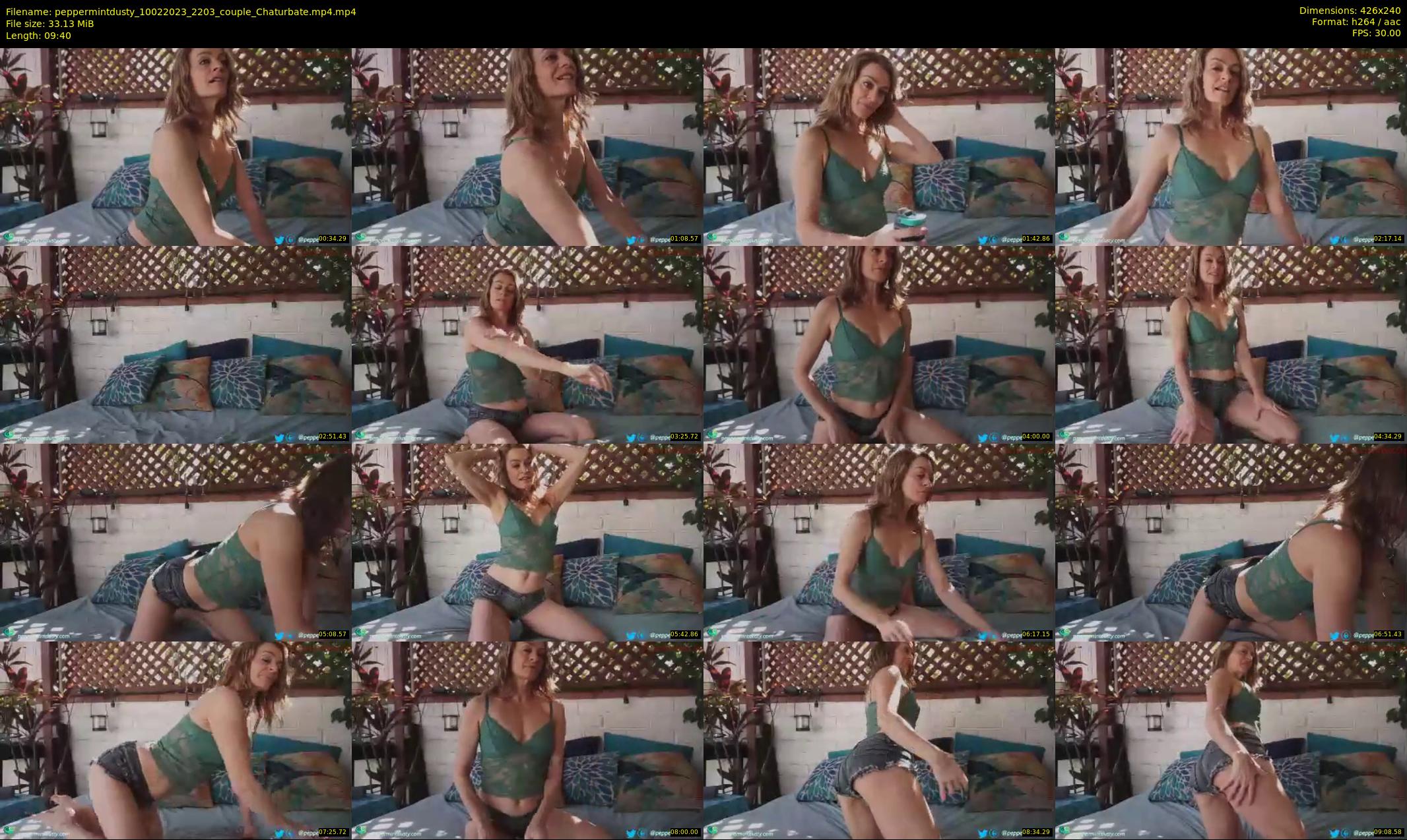 peppermintdusty — 10 minute Chaturbate couple cam show recording, SD, Feb 10, 2023