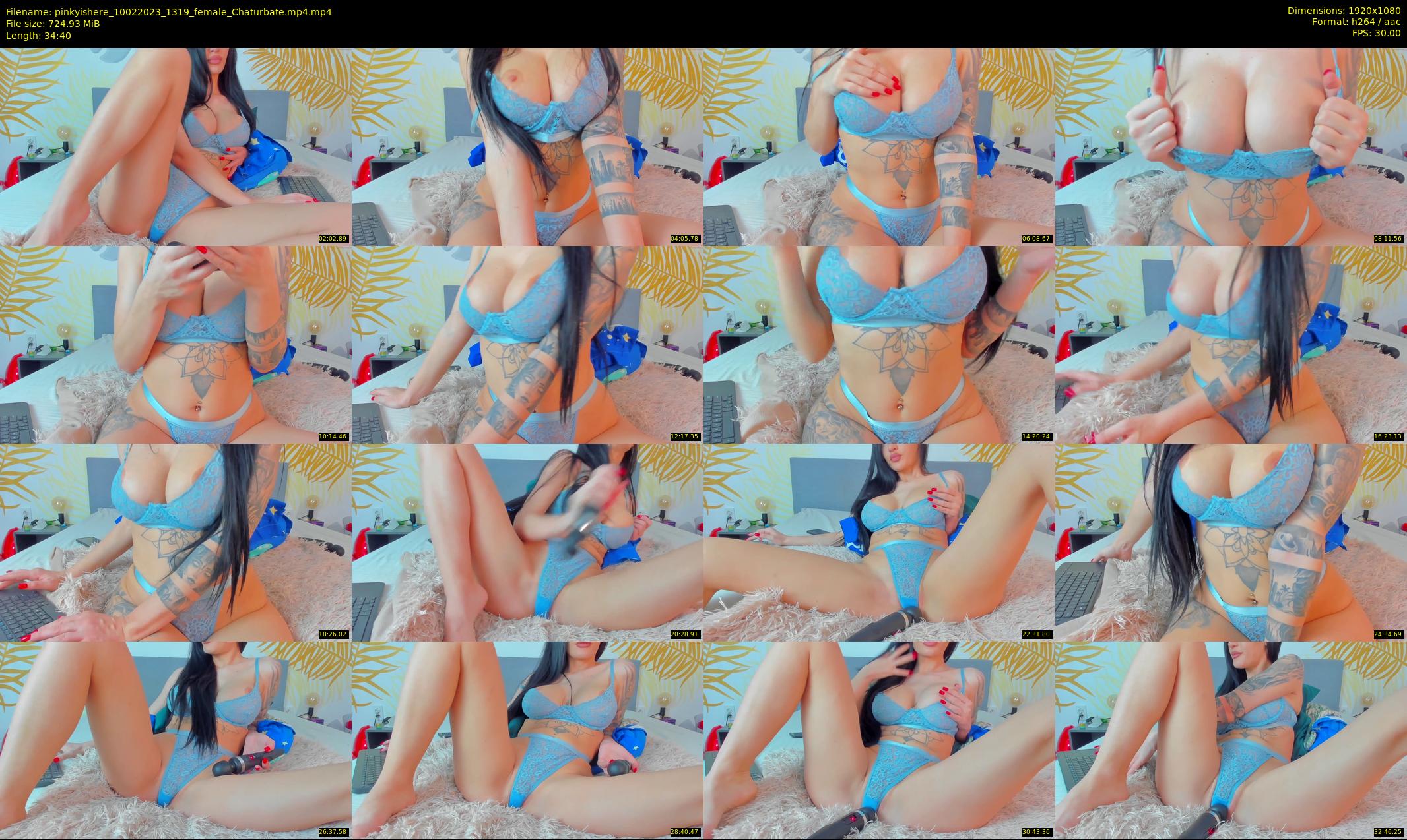pinkyishere — 35 minute Chaturbate female cam show recording, 1080p, Feb 10, 2023