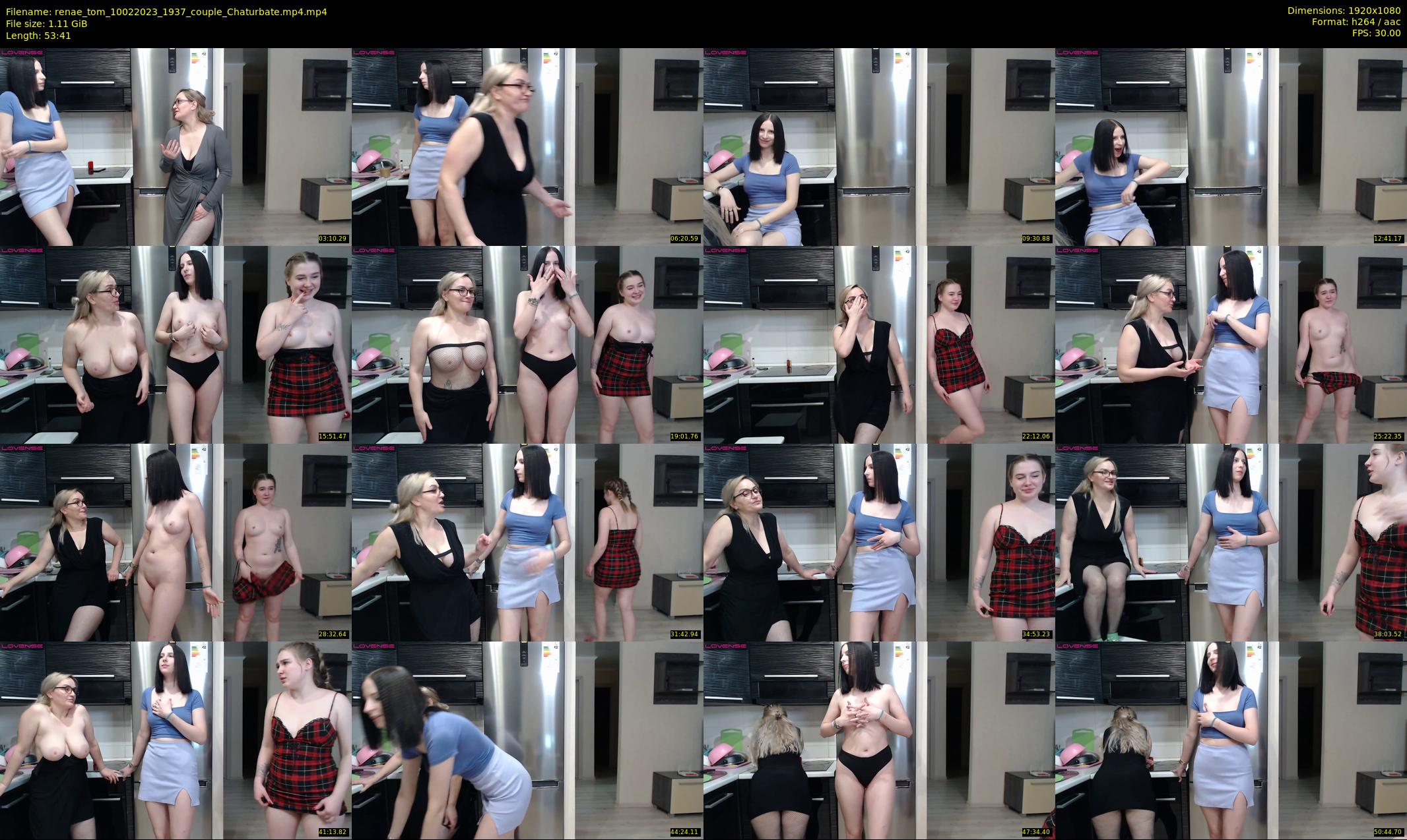 renae_tom — 54 minute Chaturbate couple cam show recording, 1080p, Feb 10, 2023