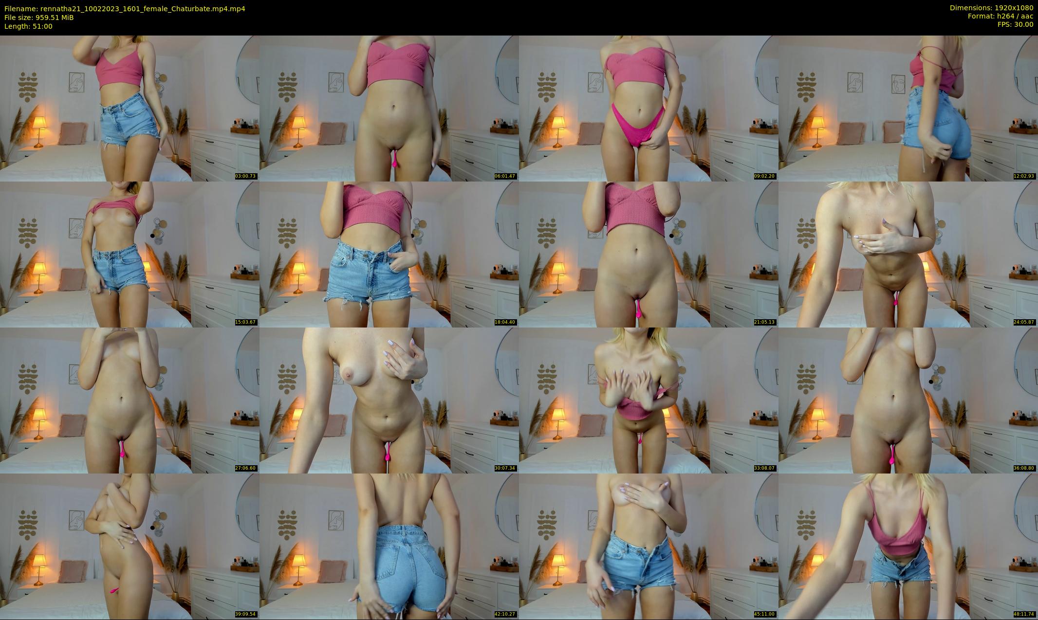 rennatha21 — 51 minute Chaturbate female cam show recording, 1080p, Feb 10, 2023