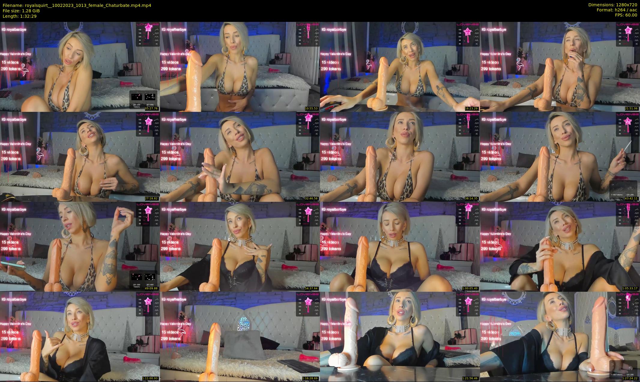 royalsquirt_ — 93 minute Chaturbate female cam show recording, 720p, Feb 10, 2023