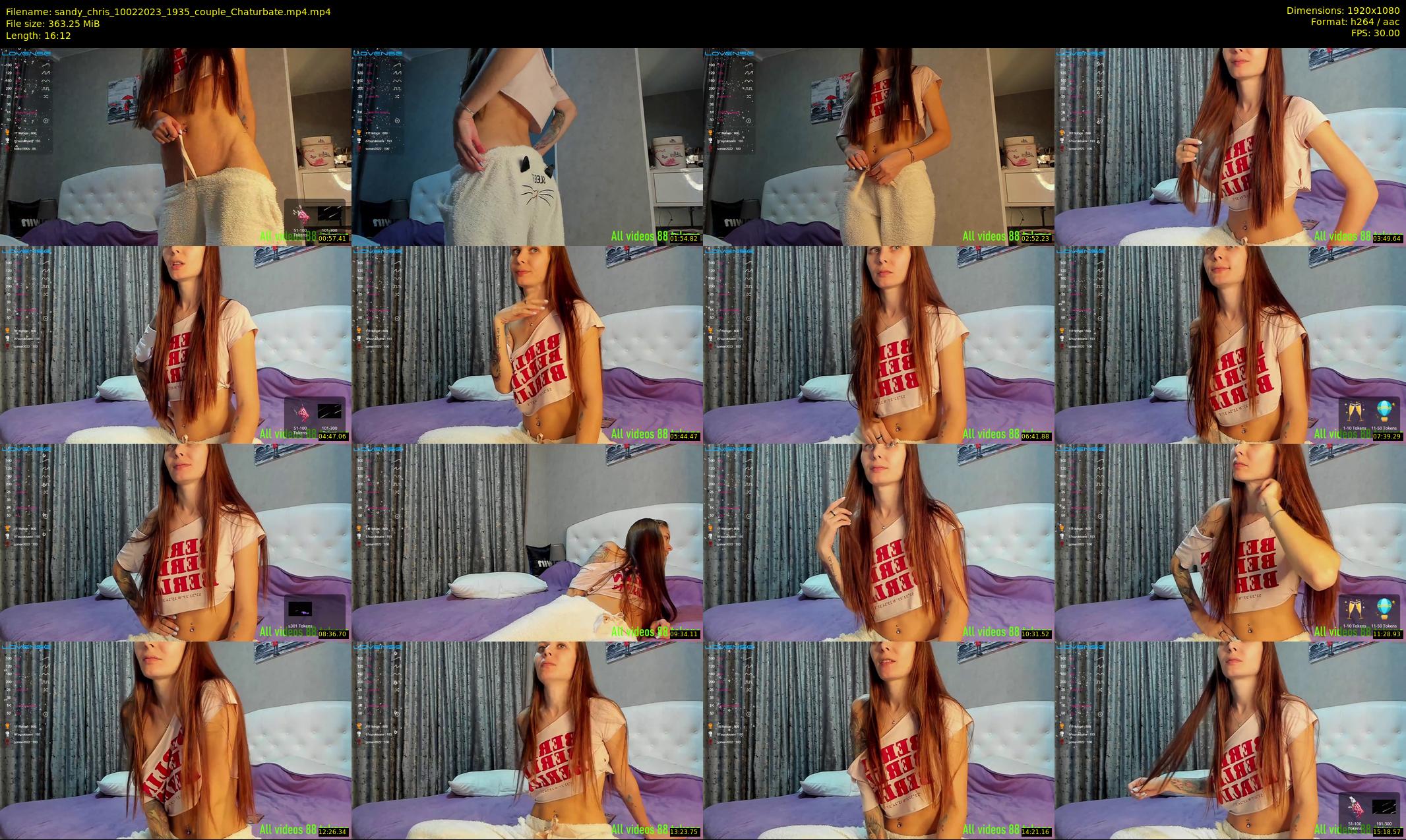 sandy_chris — 17 minute Chaturbate couple cam show recording, 1080p, Feb 10, 2023