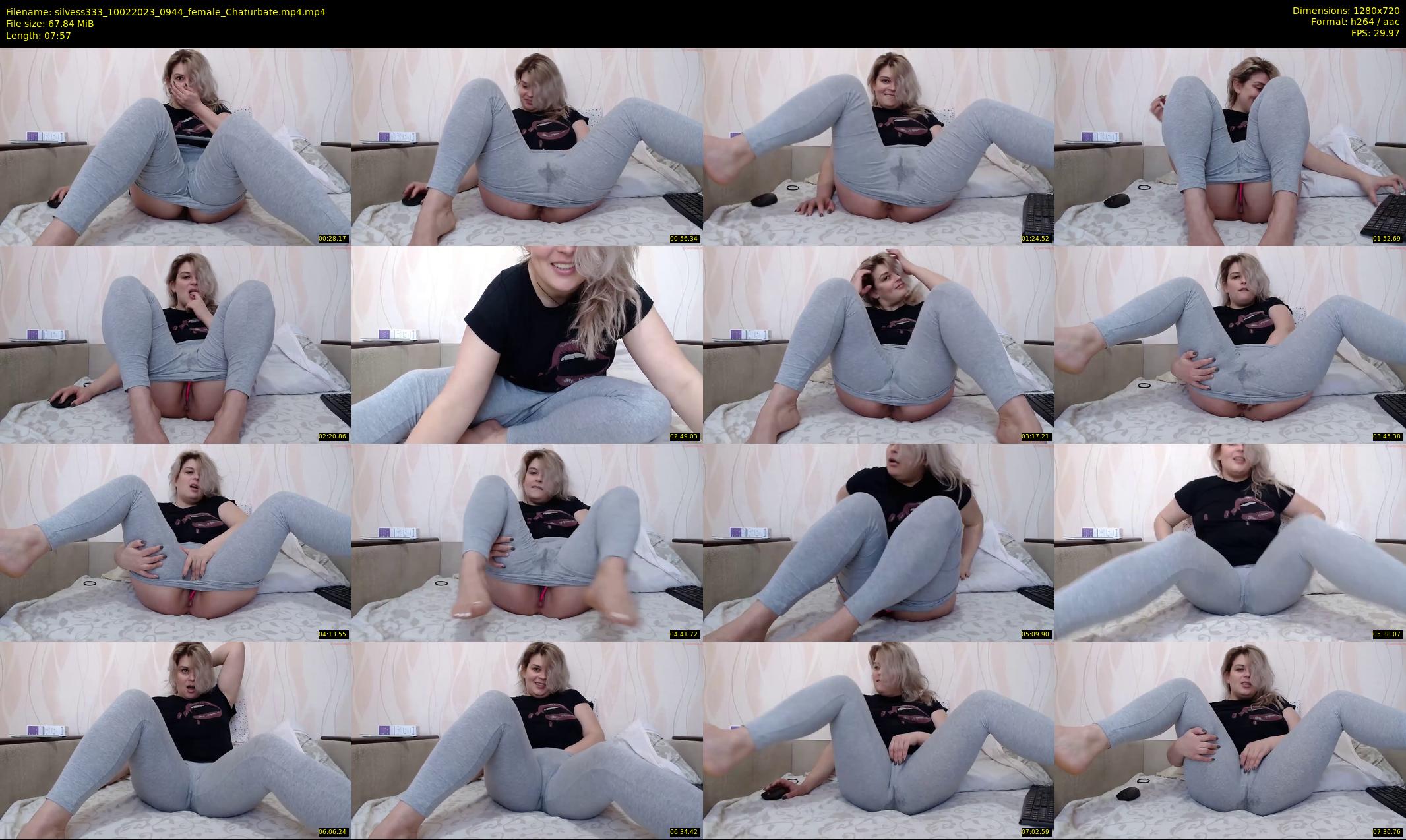silvess333 — 8 minute Chaturbate female cam show recording, 720p, Feb 10, 2023