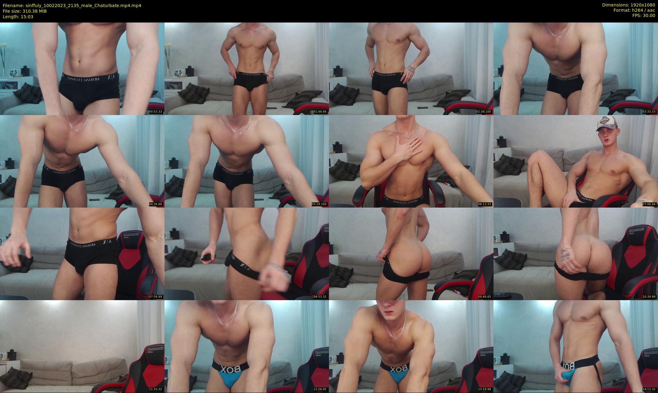sinffuly — 16 minute Chaturbate male cam show recording, 1080p, Feb 10, 2023