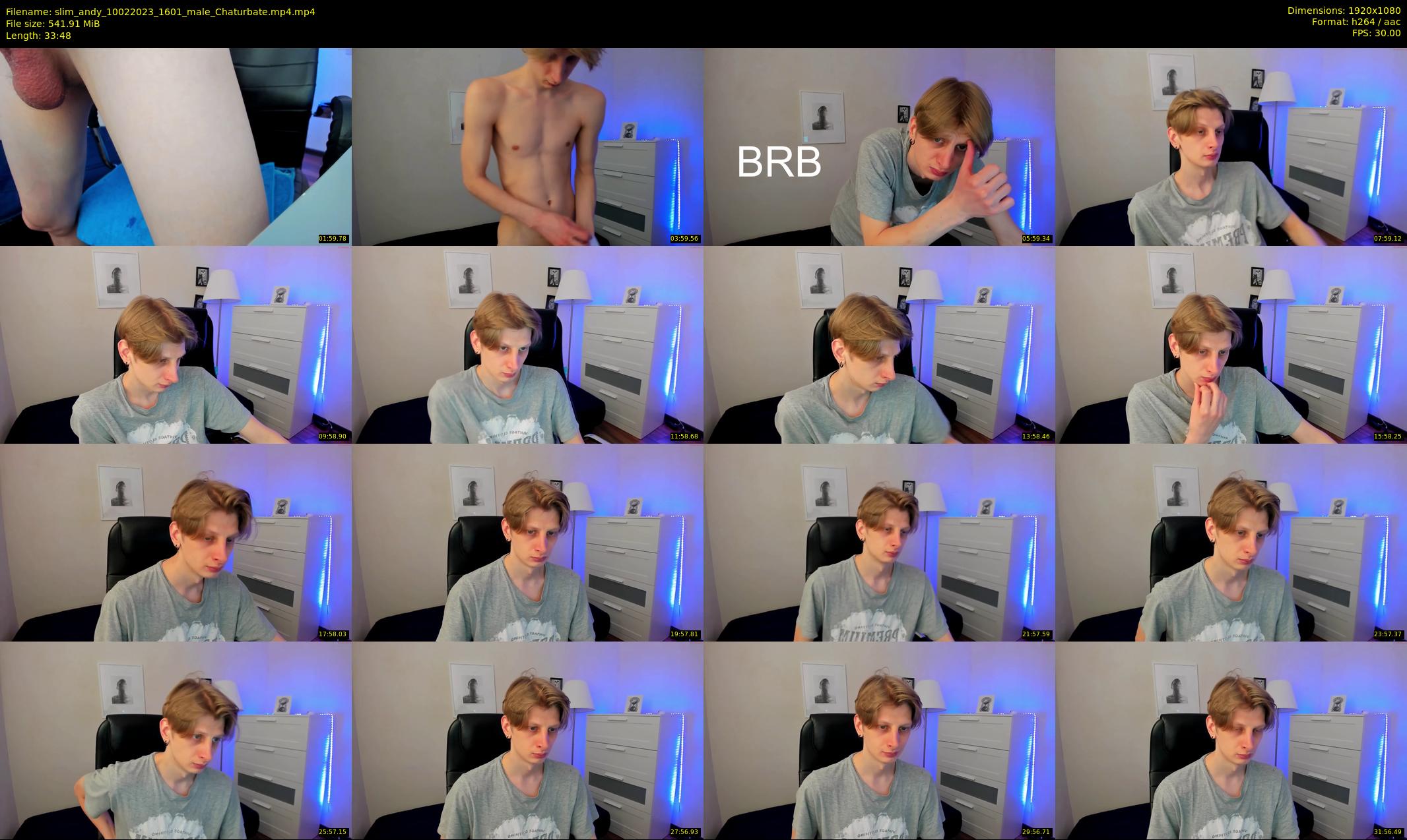 slim_andy — 34 minute Chaturbate male cam show recording, 1080p, Feb 10, 2023