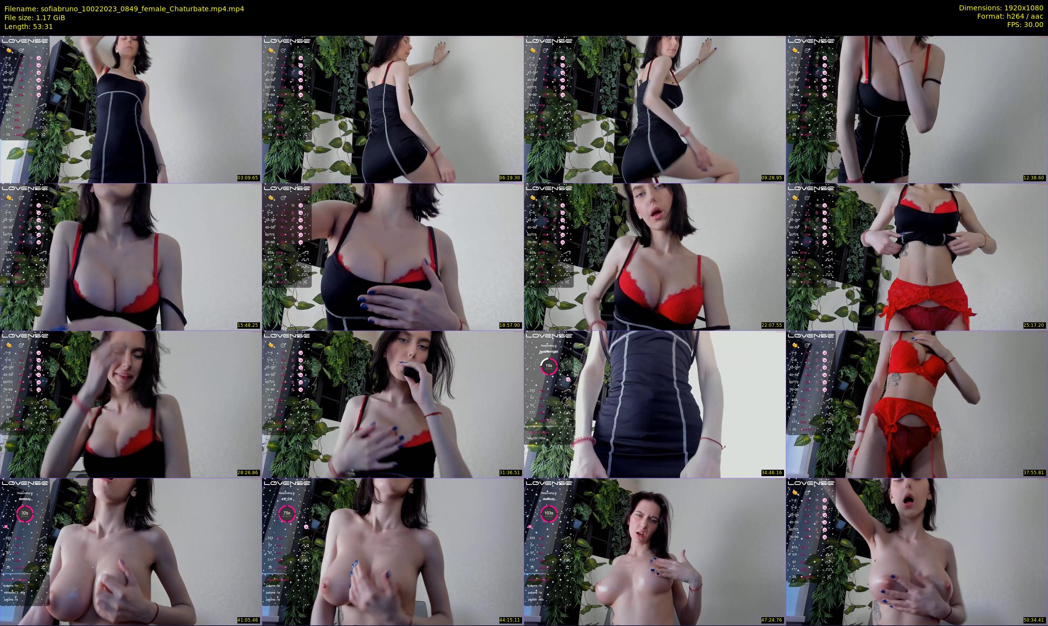 sofiabruno — 54 minute Chaturbate female cam show recording, 1080p, Feb 10, 2023