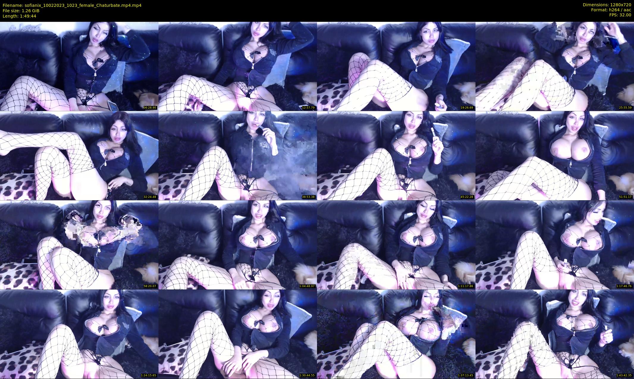 sofianix — 110 minute Chaturbate female cam show recording, 720p, Feb 10, 2023