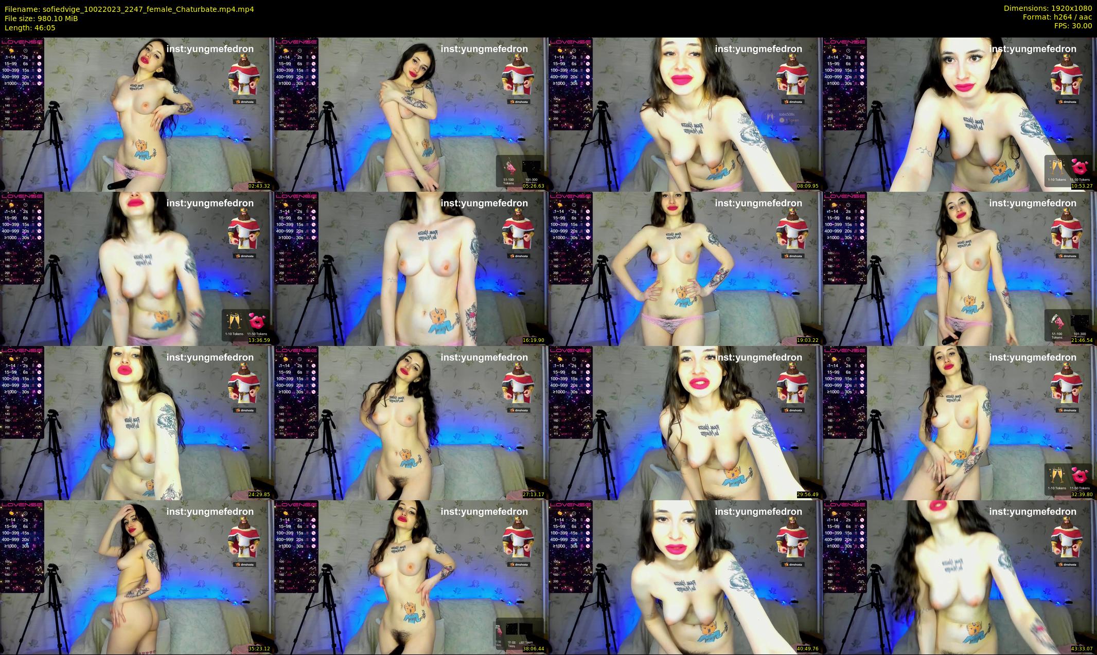sofiedvige — 47 minute Chaturbate couple cam show recording, 1080p, Feb 10, 2023