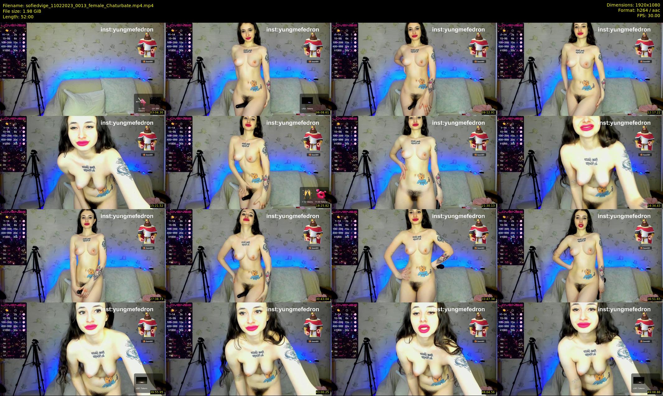 sofiedvige — 52 minute Chaturbate couple cam show recording, 1080p, Feb 11, 2023