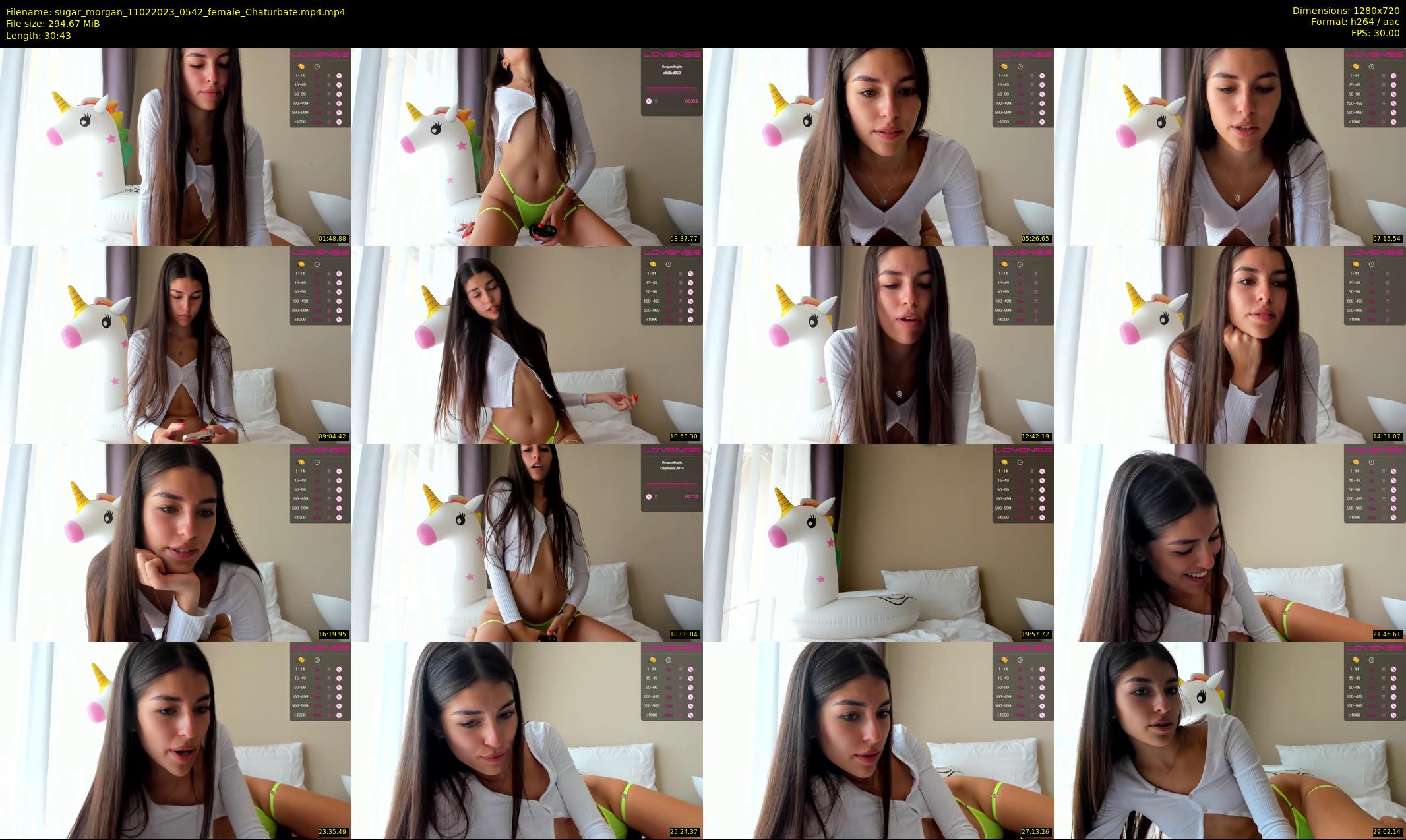 sugar_morgan — 31 minute Chaturbate female cam show recording, 720p, Feb 11, 2023