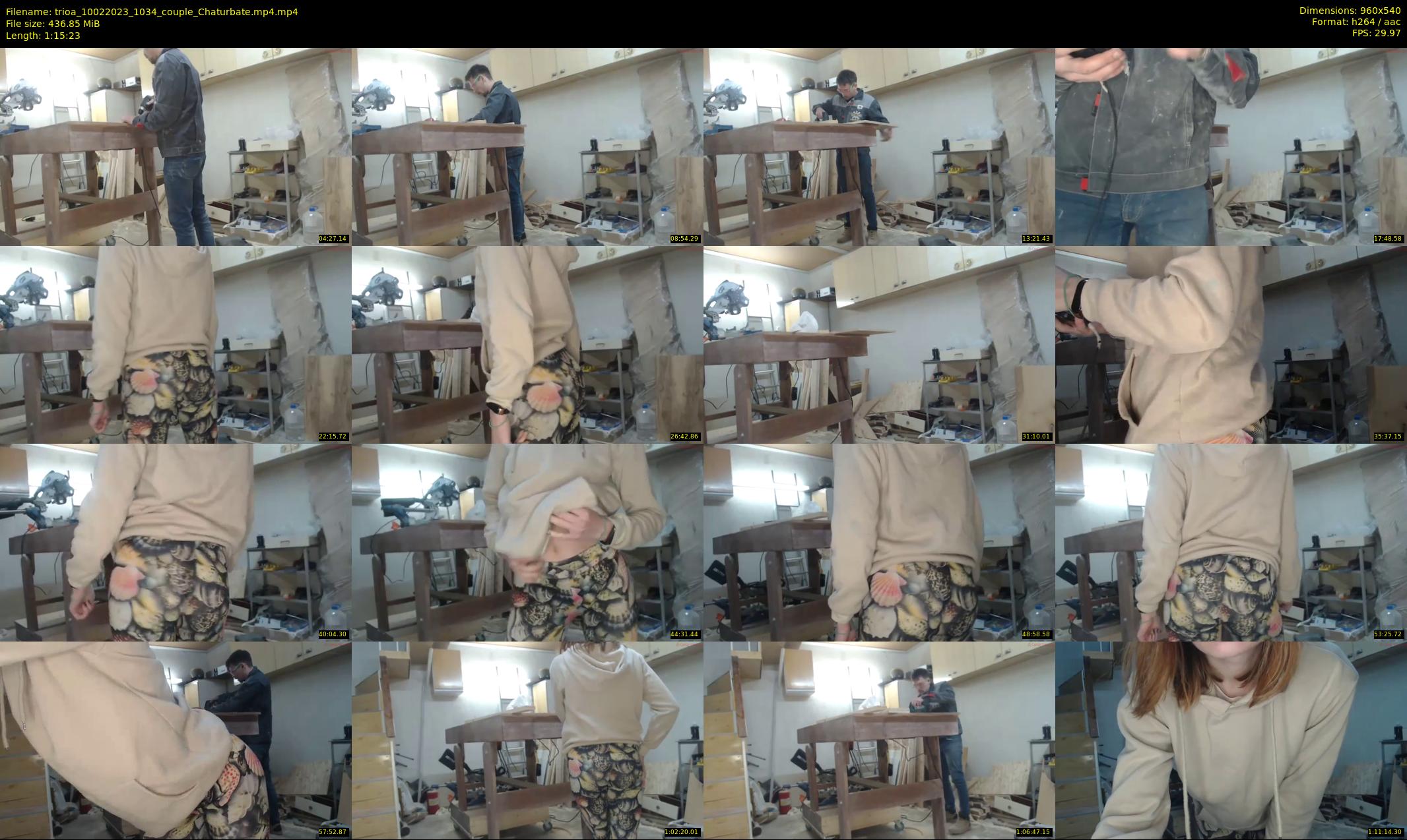 trioa — 76 minute Chaturbate couple cam show recording, 480p, Feb 10, 2023