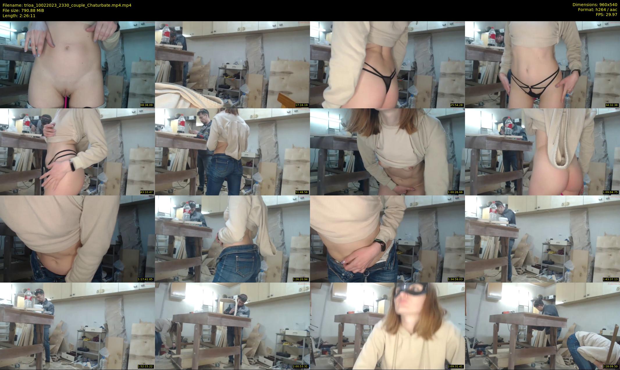 trioa — 147 minute Chaturbate couple cam show recording, 480p, Feb 10, 2023