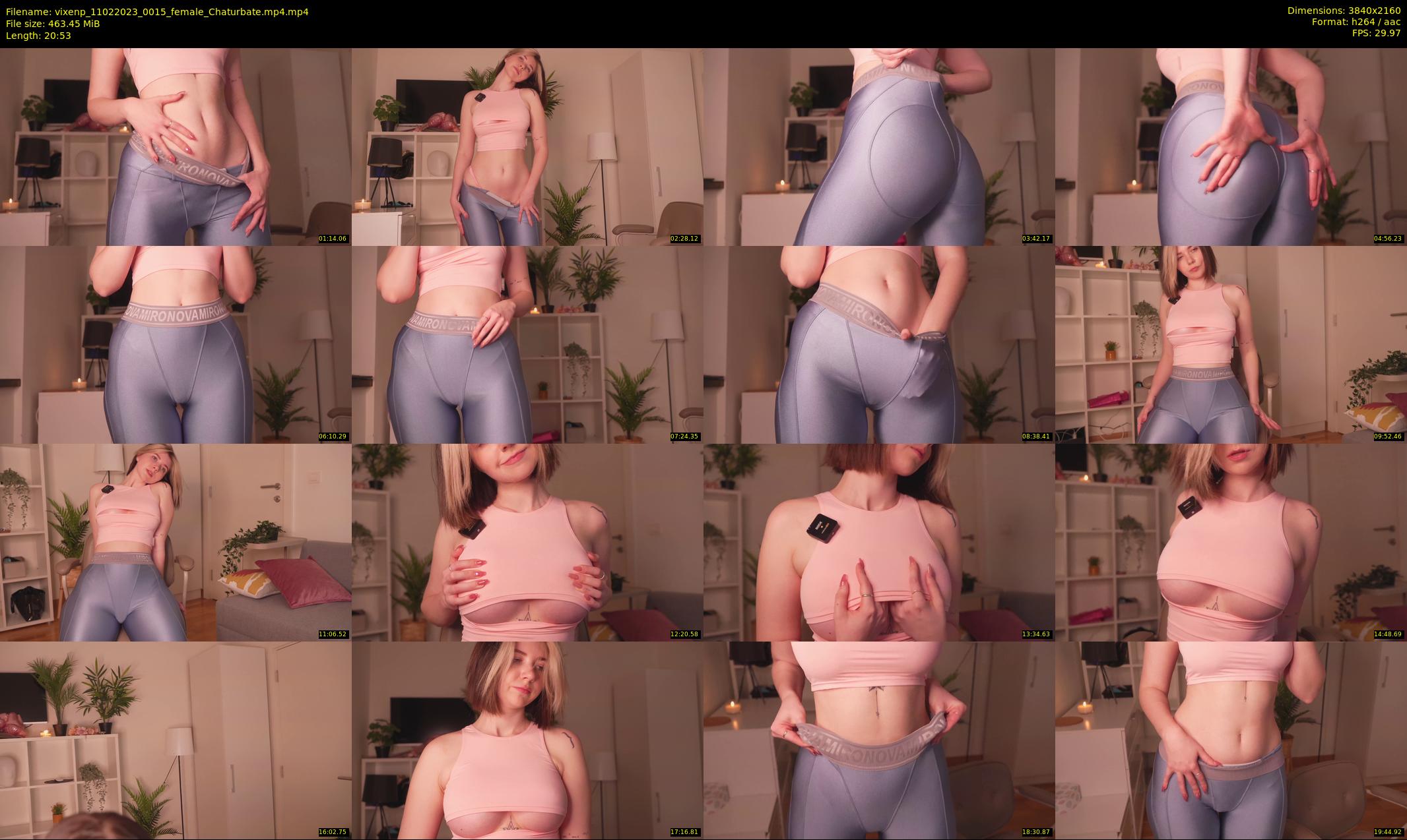 vixenp — 21 minute Chaturbate female cam show recording, 4K, Feb 11, 2023