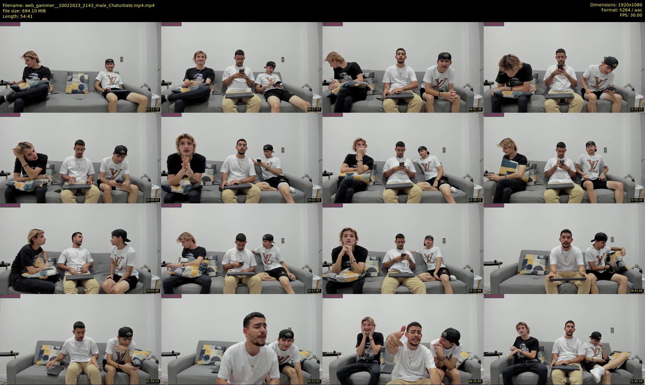 web_gammer_ — 55 minute Chaturbate male cam show recording, 1080p, Feb 10, 2023