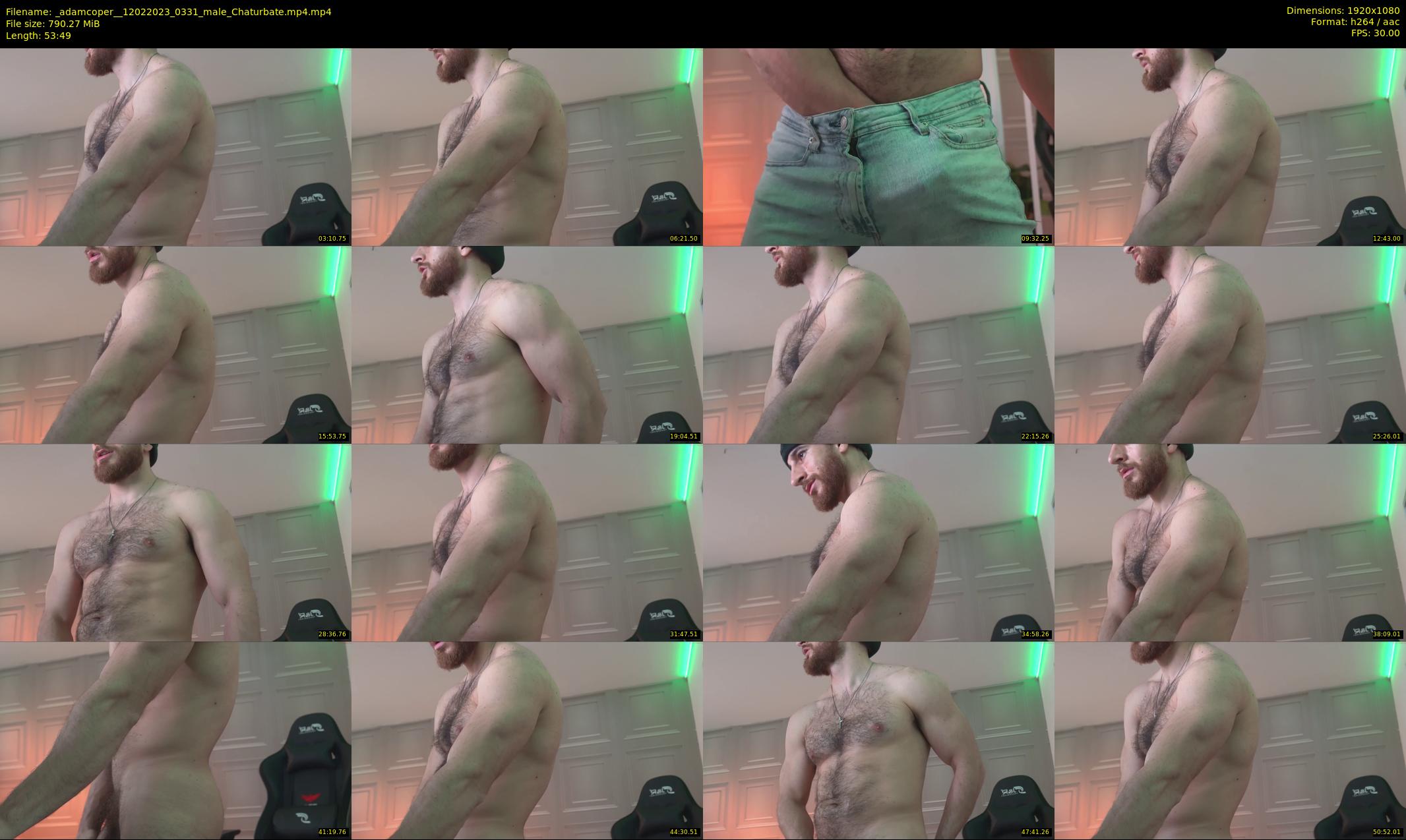 _adamcoper_ — 54 minute Chaturbate male cam show recording, 1080p, Feb 12, 2023