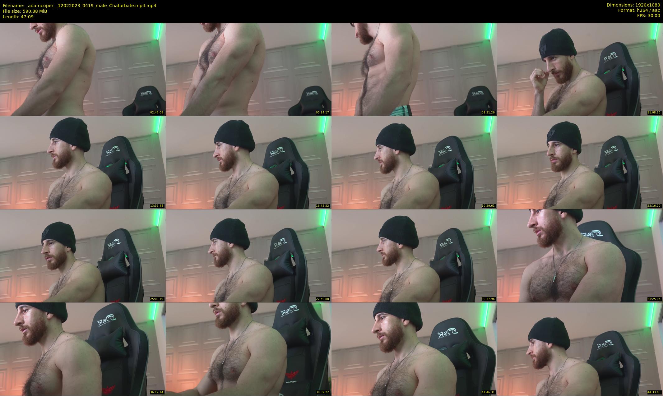 _adamcoper_ — 48 minute Chaturbate male cam show recording, 1080p, Feb 12, 2023