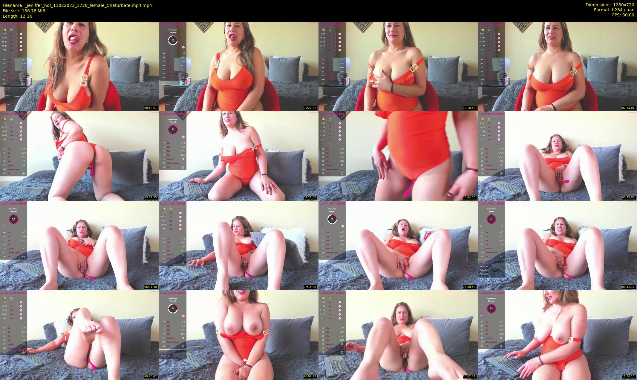 _jeniffer_hot — 13 minute Chaturbate female cam show recording, 720p, Feb 11, 2023