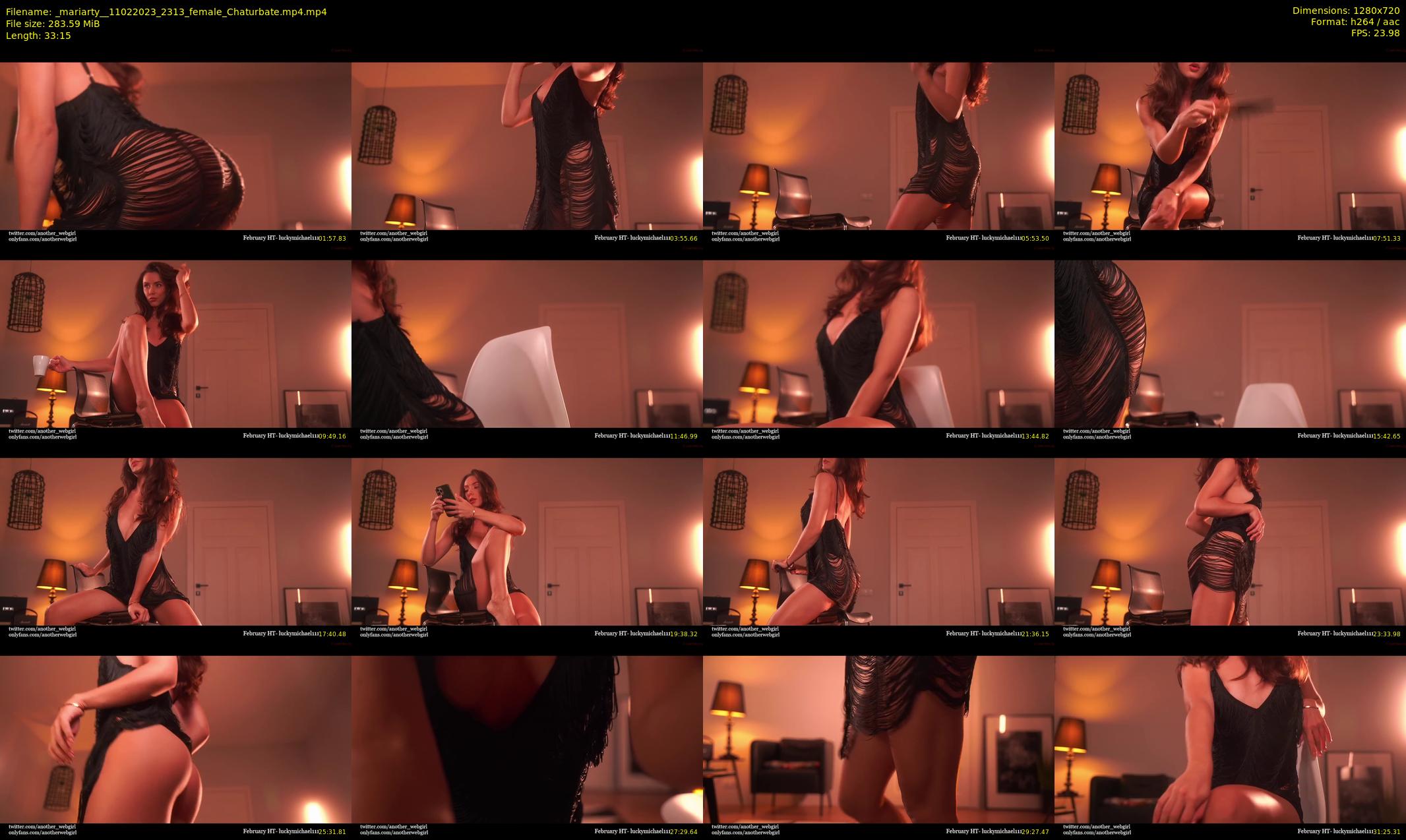 _mariarty_ — 34 minute Chaturbate female cam show recording, 720p, Feb 11, 2023
