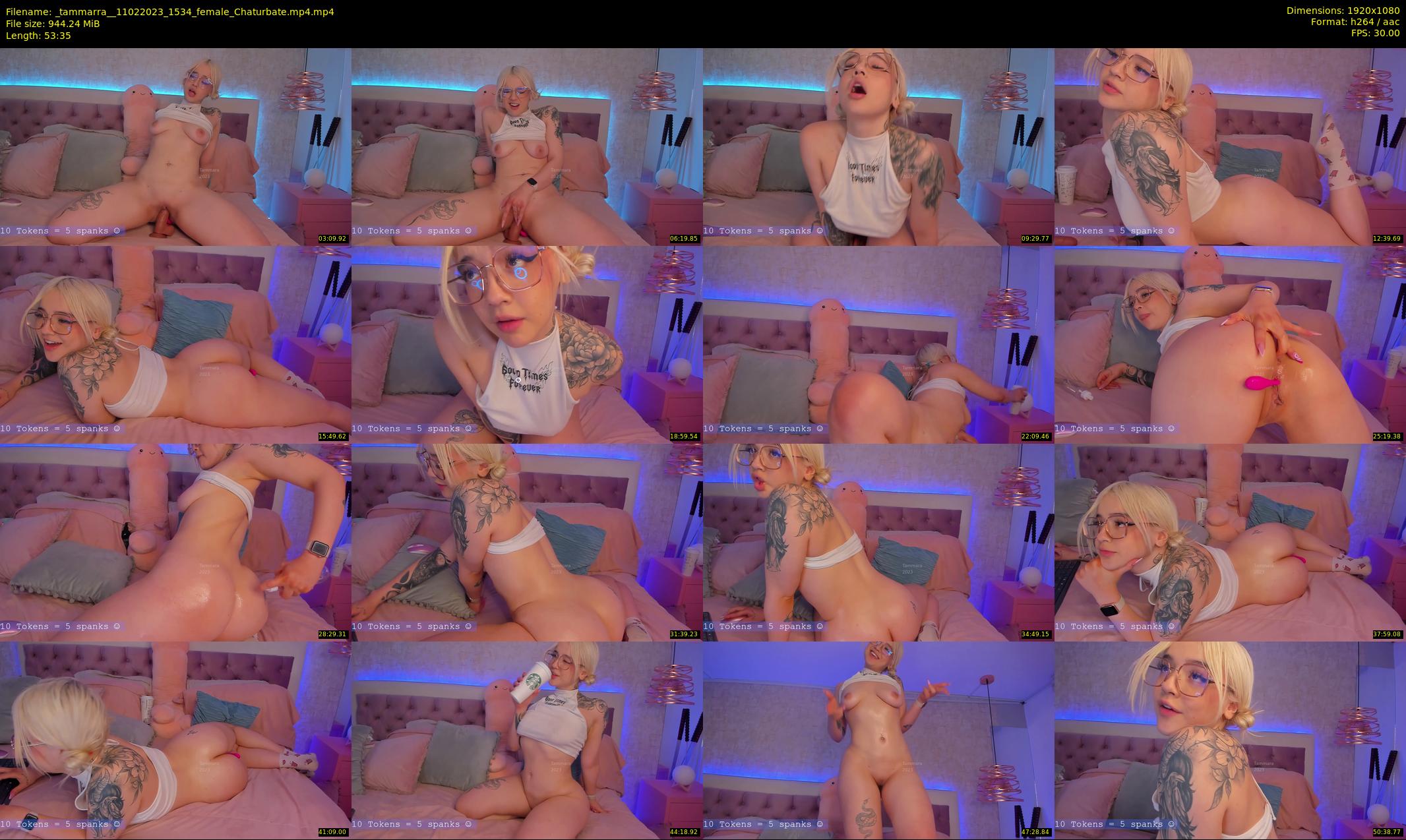 _tammarra_ — 54 minute Chaturbate female cam show recording, 1080p, Feb 11, 2023