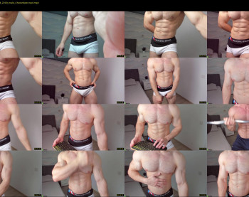 adam_muscle_ — 54 minute Chaturbate male cam show recording, 1080p, Feb 11, 2023