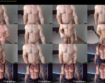 adam_muscle_ — 62 minute Chaturbate male cam show recording, 1080p, Feb 11, 2023