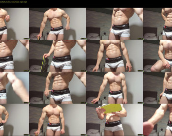 adam_muscle_ — 4 minute Chaturbate male cam show recording, 1080p, Feb 12, 2023