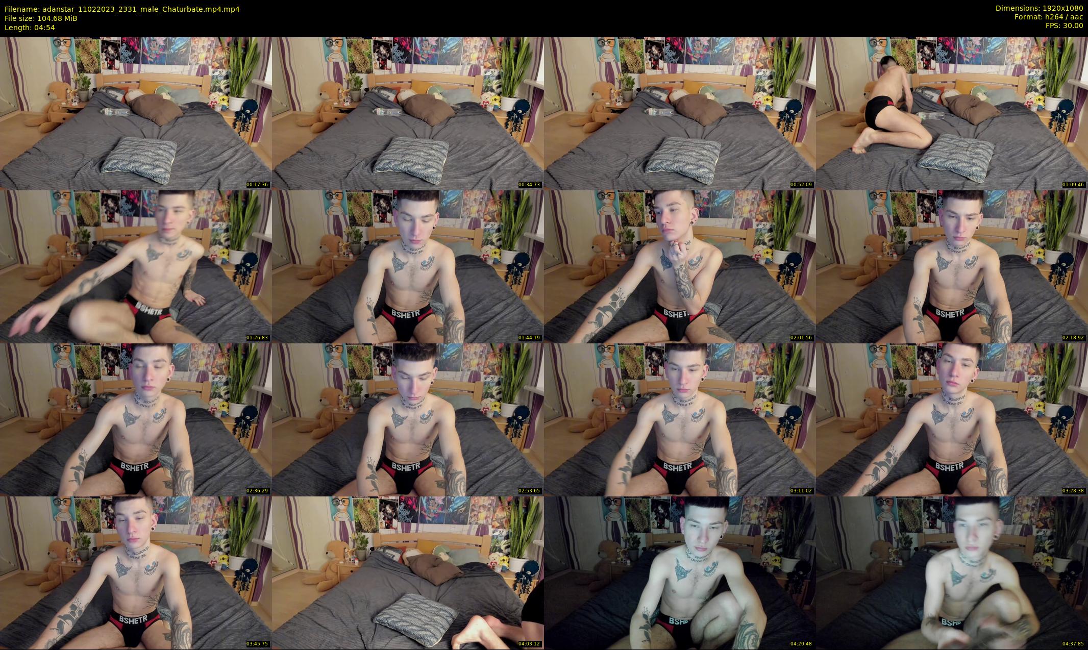 adanstar — 5 minute Chaturbate male cam show recording, 1080p, Feb 11, 2023