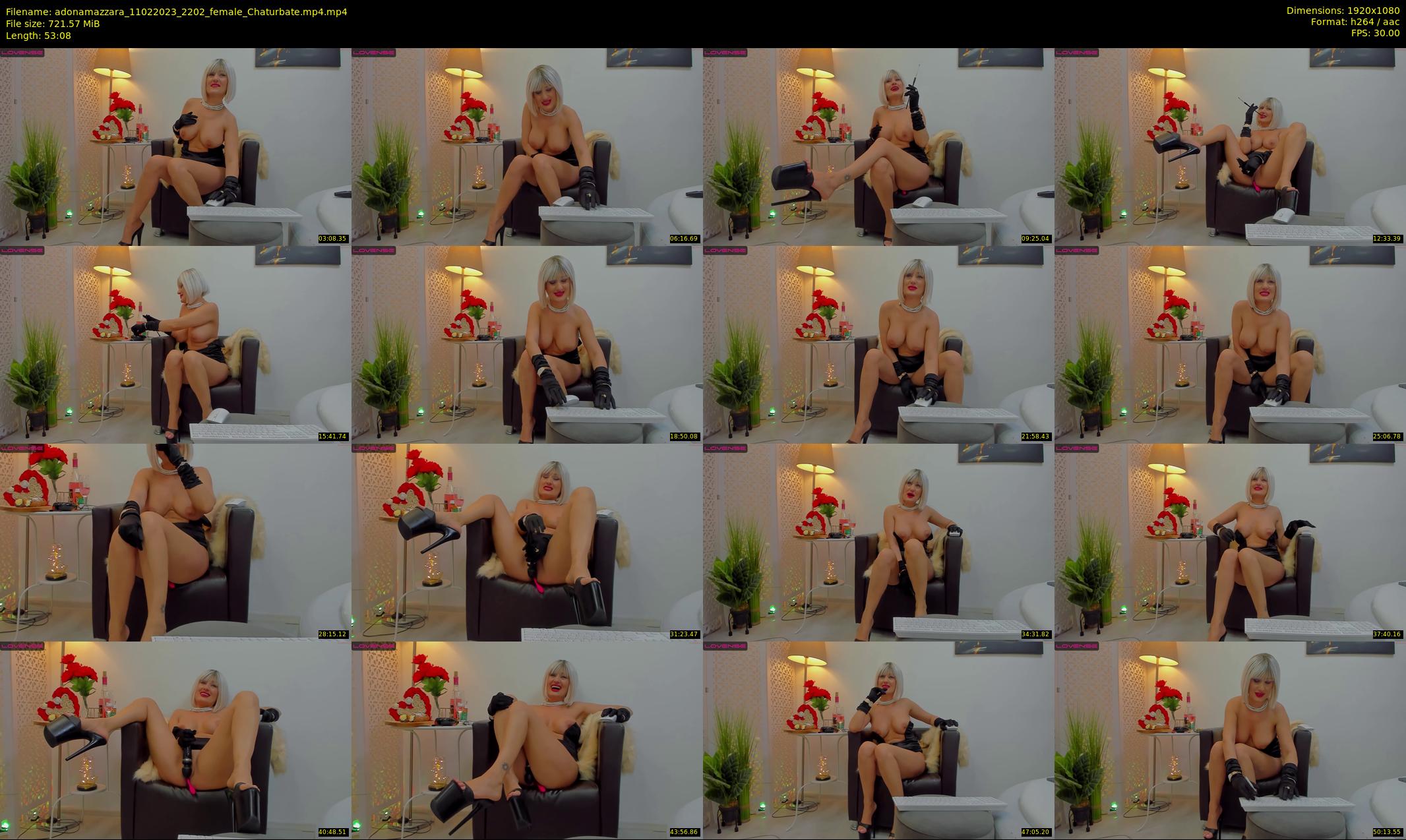 adonamazzara — 54 minute Chaturbate female cam show recording, 1080p, Feb 11, 2023