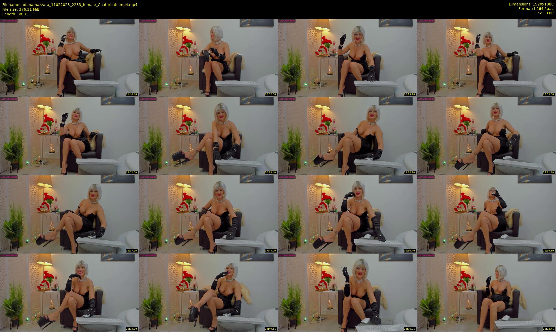 adonamazzara — 31 minute Chaturbate female cam show recording, 1080p, Feb 11, 2023