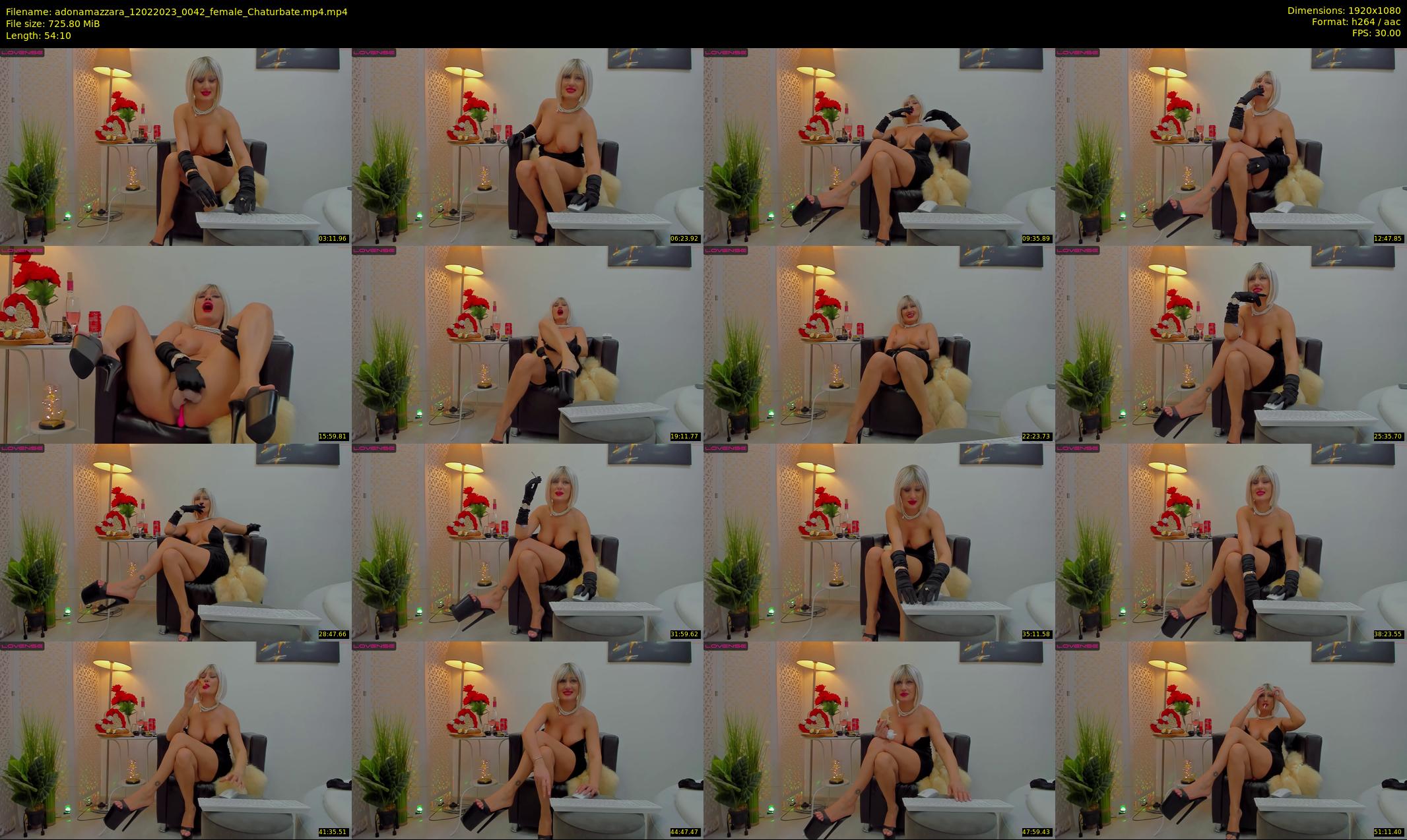 adonamazzara — 55 minute Chaturbate female cam show recording, 1080p, Feb 12, 2023