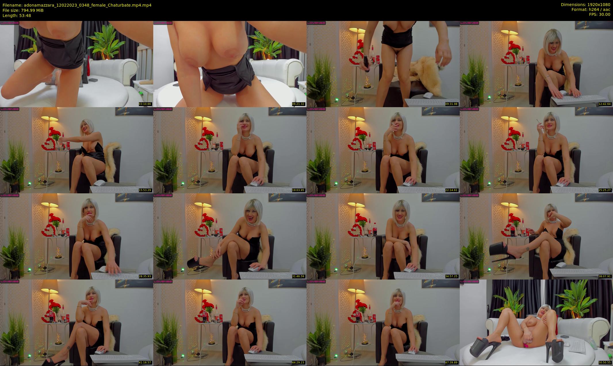 adonamazzara — 54 minute Chaturbate female cam show recording, 1080p, Feb 12, 2023