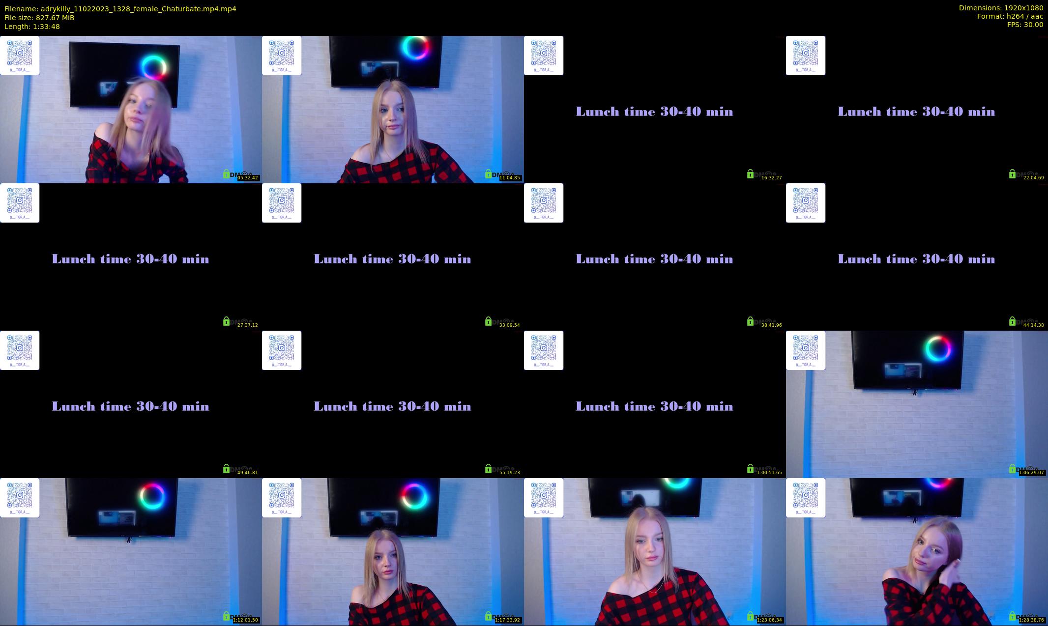 adrykilly — 94 minute Chaturbate female cam show recording, 1080p, Feb 11, 2023