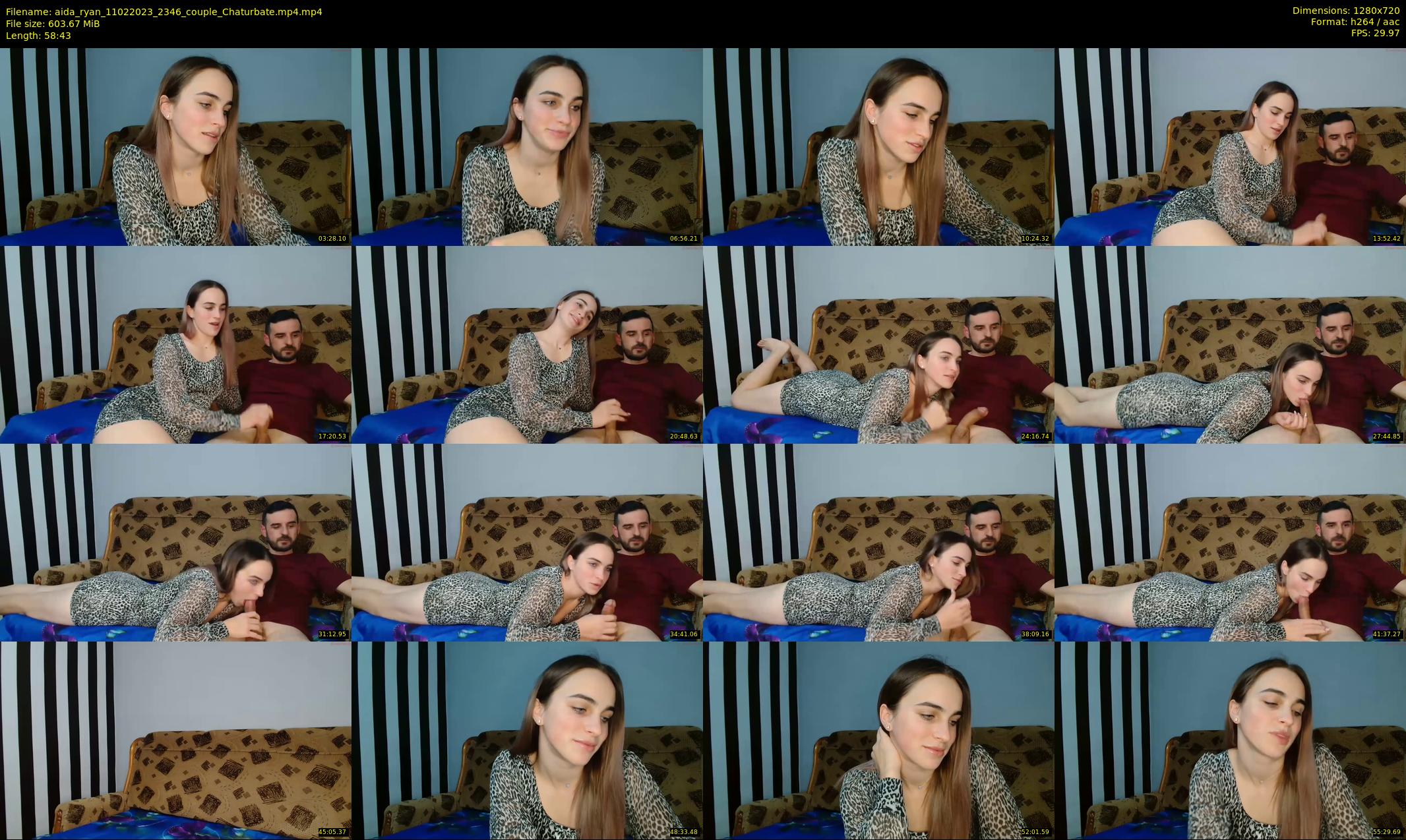aida_ryan — 59 minute Chaturbate couple cam show recording, 720p, Feb 11, 2023
