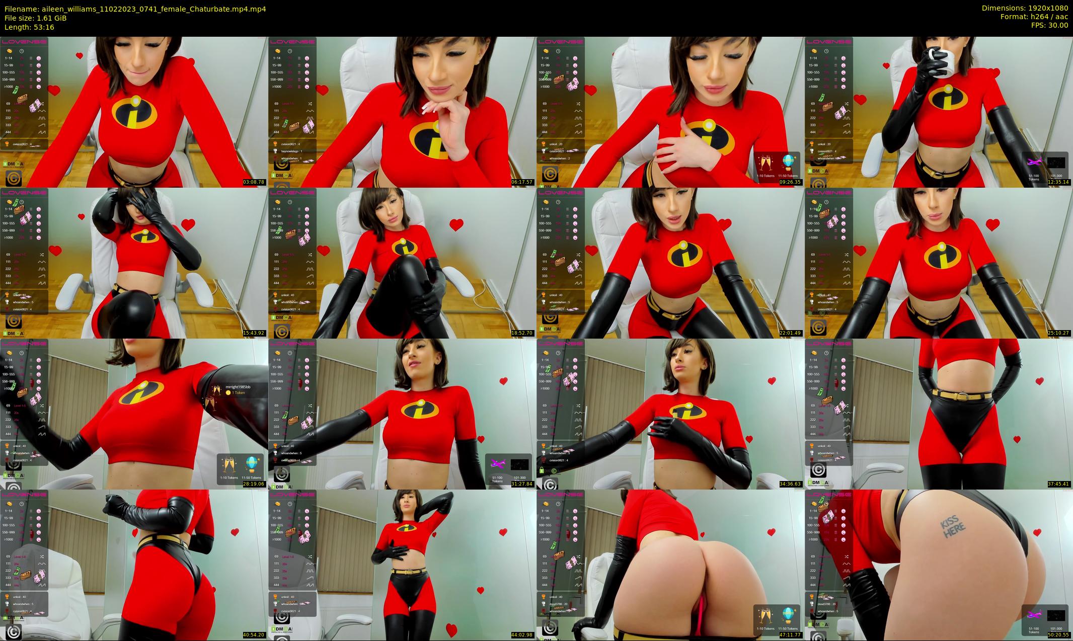 aileen_williams — 54 minute Chaturbate female cam show recording, 1080p, Feb 11, 2023