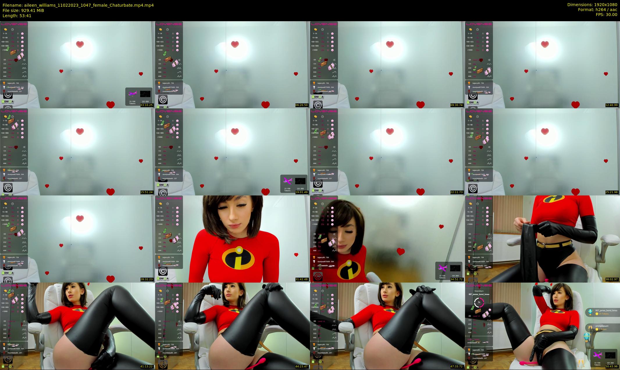 aileen_williams — 54 minute Chaturbate female cam show recording, 1080p, Feb 11, 2023